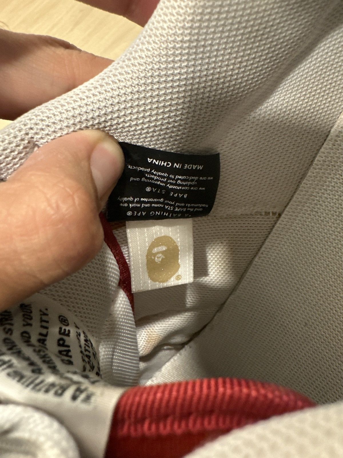 Bape Red Camo Bapestas Size US 9 / EU 42 - 8 Thumbnail