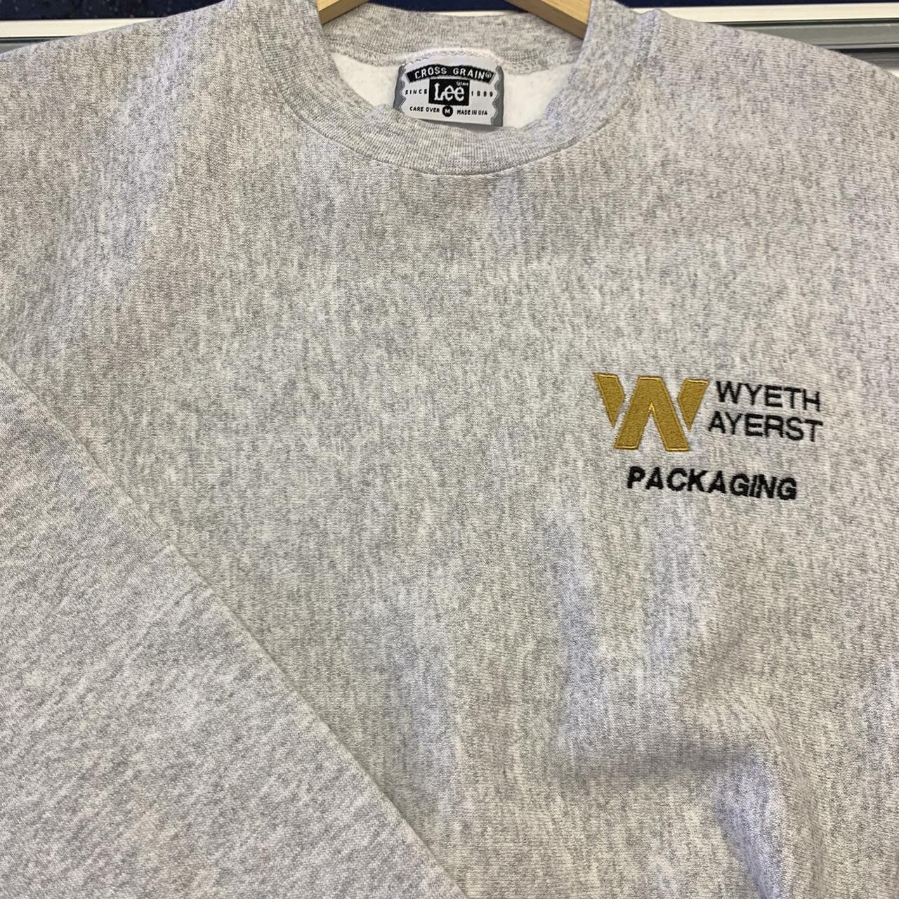 Lee × Vintage Wyeth Ayerst Vintage Lee Cross Grain Sweater Size US M / EU 48-50 / 2 - 3 Thumbnail