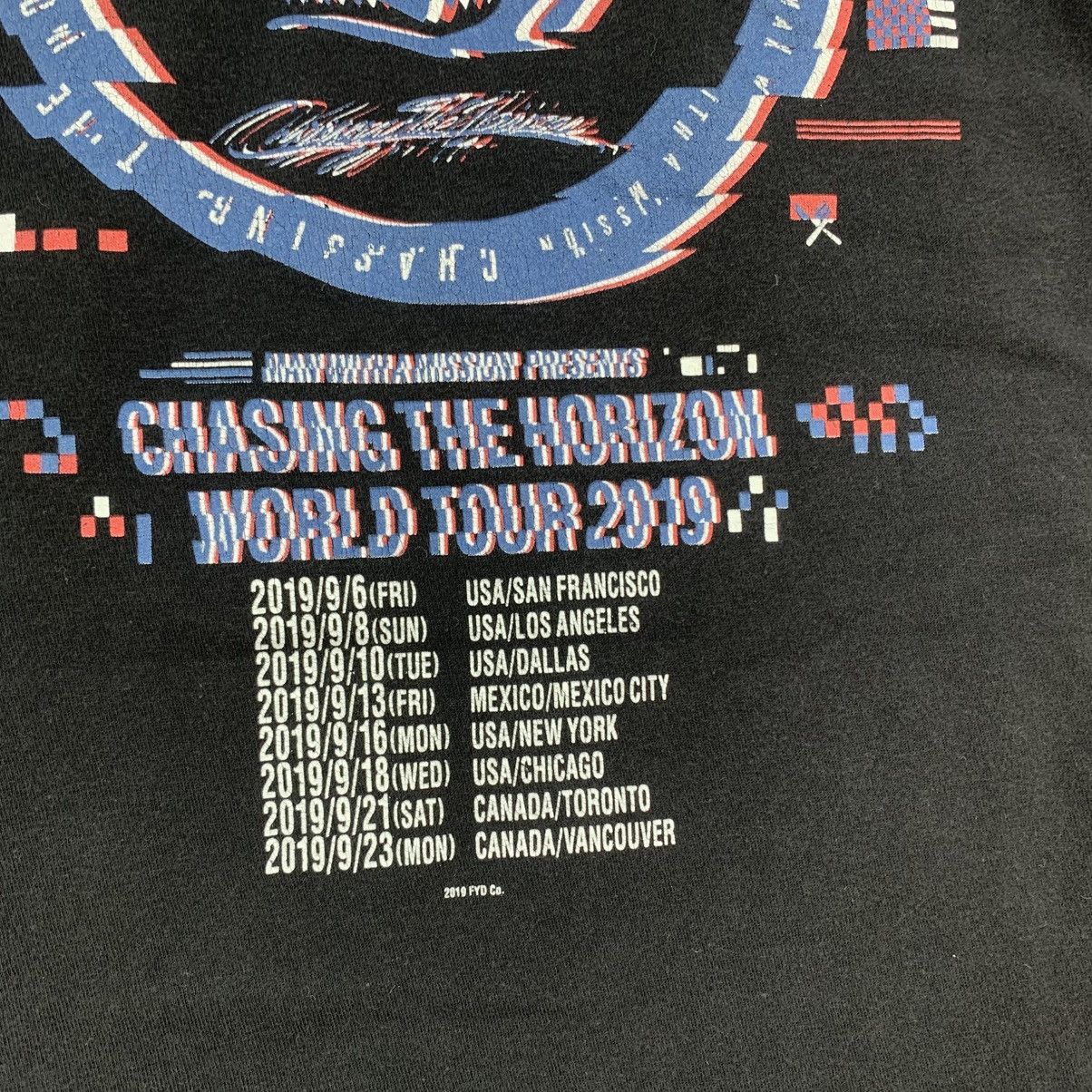 Japanese Brand MAN WITH A MISSION Chasing The Horizon Japanese Band Tshirt Size US M / EU 48-50 / 2 - 6 Thumbnail