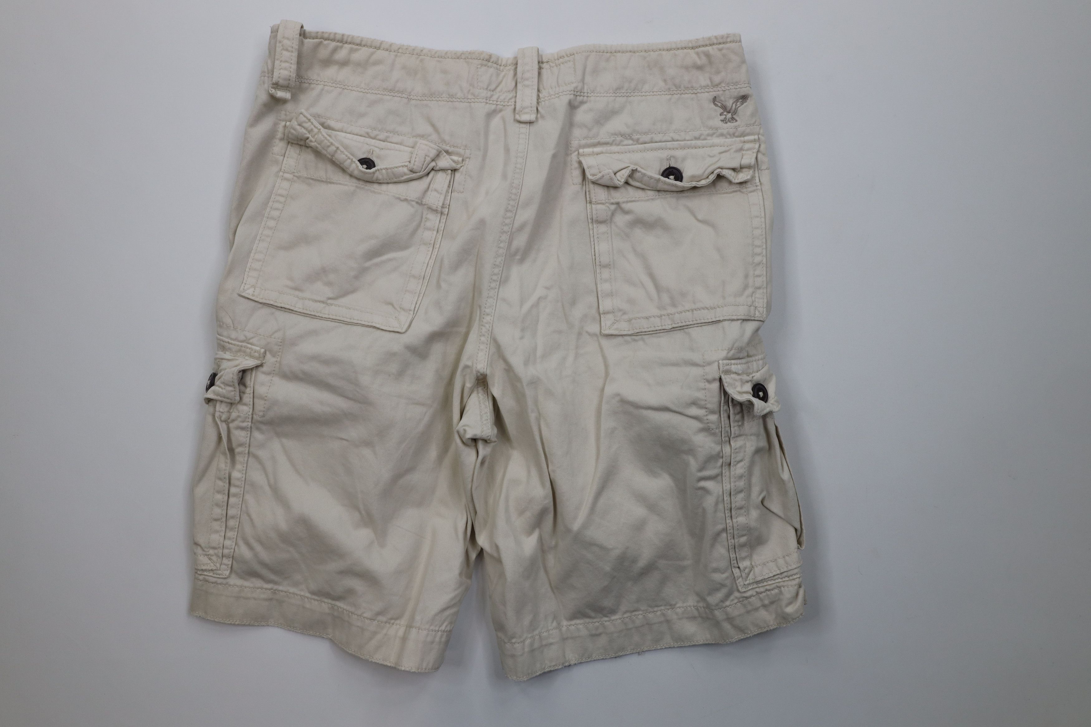 American Eagle Outfitters Vintage Y2K American Eagle Outfitters Heavyweight Shorts Size US 36 / EU 52 - 9 Thumbnail