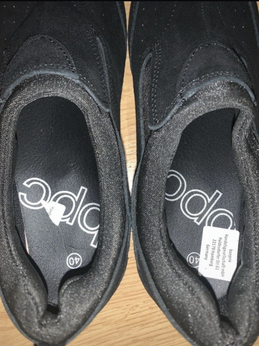 A.P.C. Mocassins en suédine noirs Size US 7.5 / EU 40-41 - 3 Thumbnail
