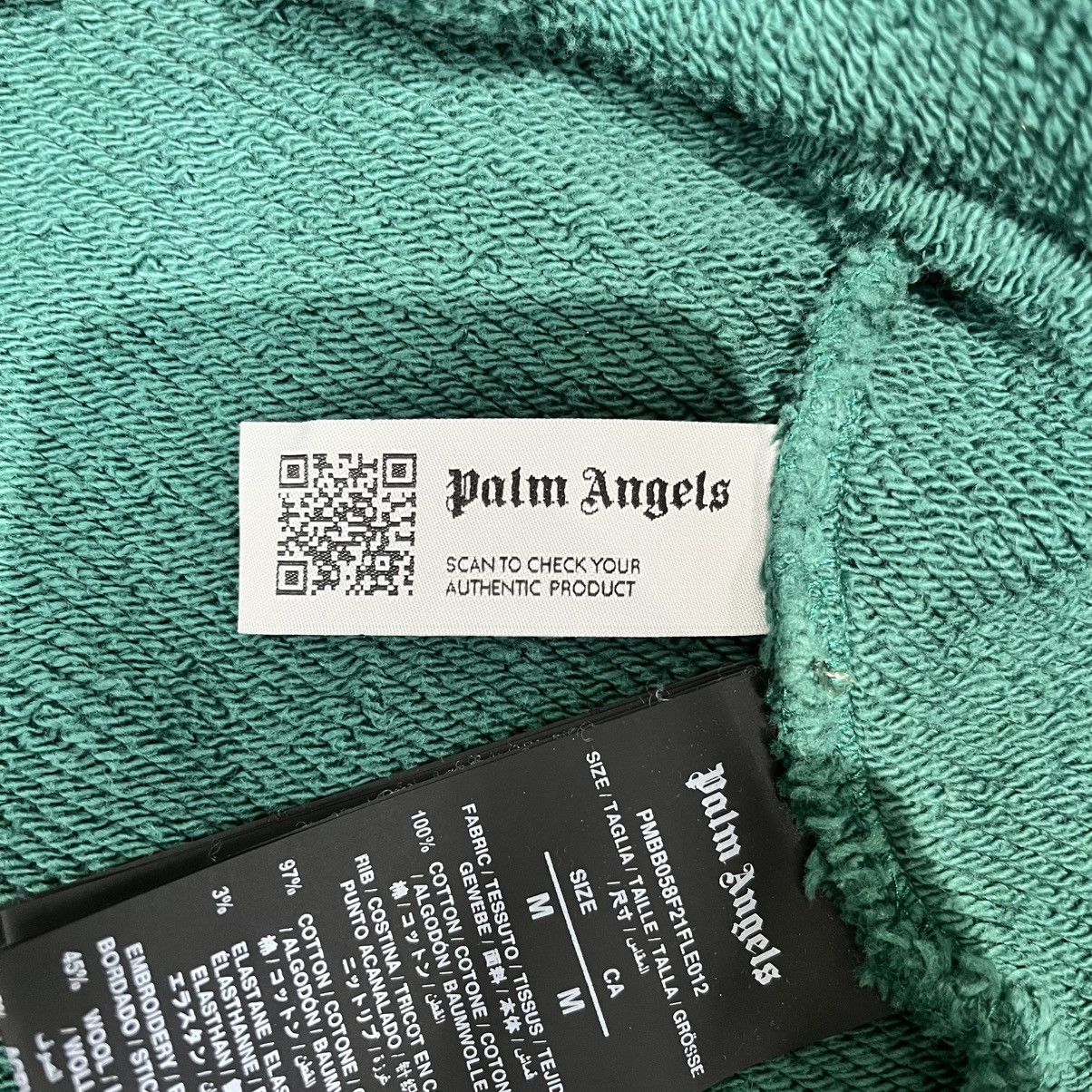 Palm Angels Palm Angels Bear Hoodie Green Size US M / EU 48-50 / 2 - 5 Thumbnail