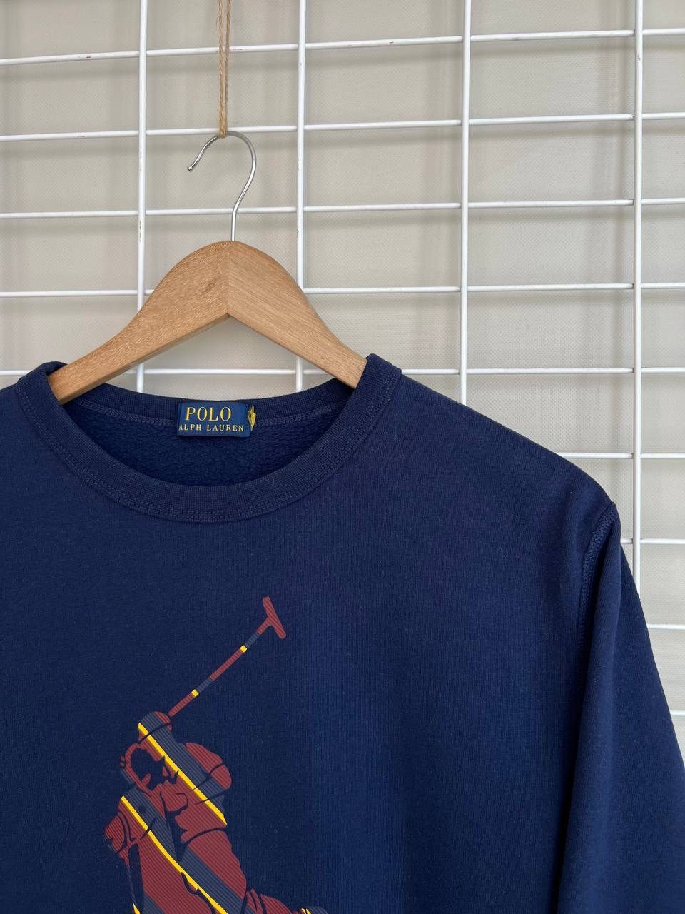 Polo Ralph Lauren Polo Ralph Lauren Big Pony Fleece Sweatshirt Mens Size M Size US M / EU 48-50 / 2 - 6 Thumbnail