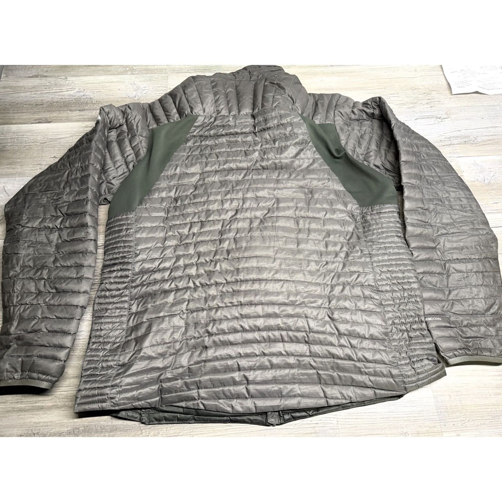 Eddie Bauer Eddie Bauer First Ascent Mens XLT Gray Stormdown 800 Thin Puffer Jacket Zip Up Jacket Men Gray Stormdown 800 Thin Puffer Zip Up XSlt? Size US XL / EU 56 / 4 - 2 Thumbnail