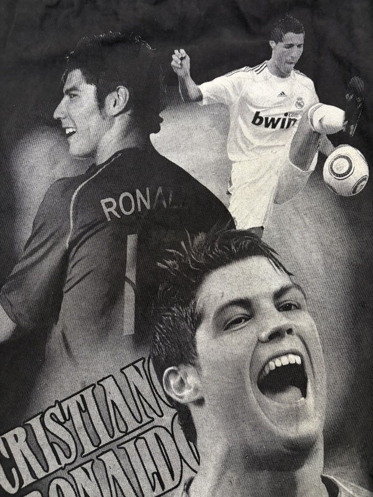 Vintage CR7 🔥 CRISTIANO RONALDO BEAUTY STAR POTRAIT DRAWSTRING BAG Size ONE SIZE - 4 Thumbnail