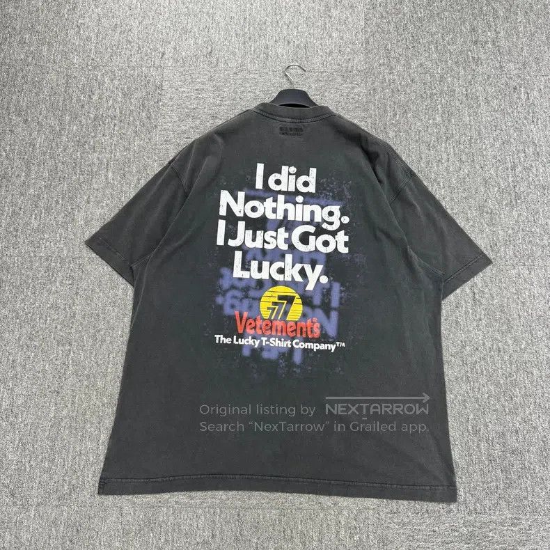 Vetements Vetements Washed Distressed Printed Short Sleeve Size US S / EU 44-46 / 1 - 2 Thumbnail
