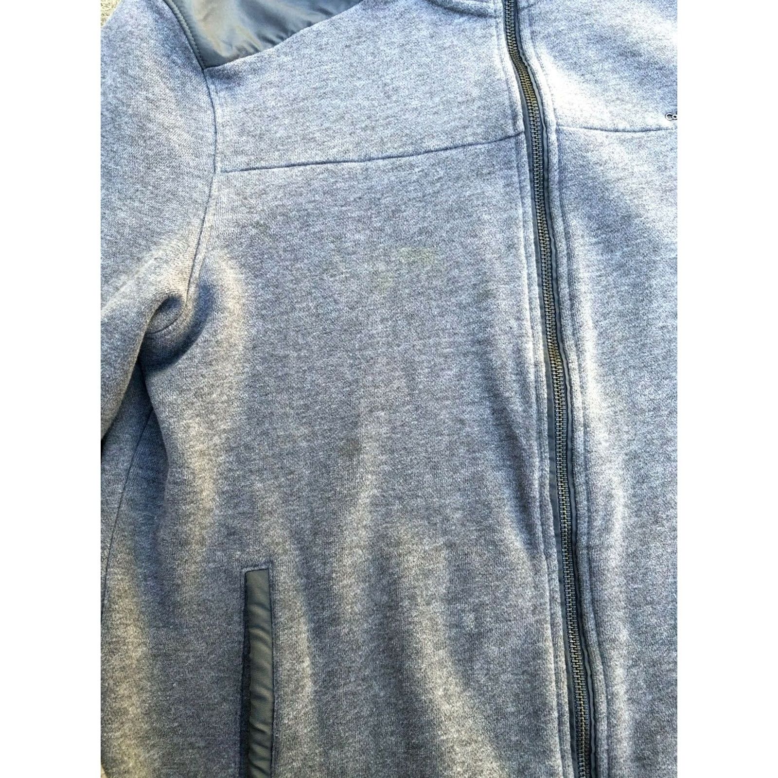 Calvin Klein Calvin Klein Jeans Men's Grey Cotton Full Zip Sweater Jacket Large Jacket Mens Grey Cotton Full Zip Calvin Klein Jeans Ladies? Size US L / EU 52-54 / 3 - 5 Thumbnail