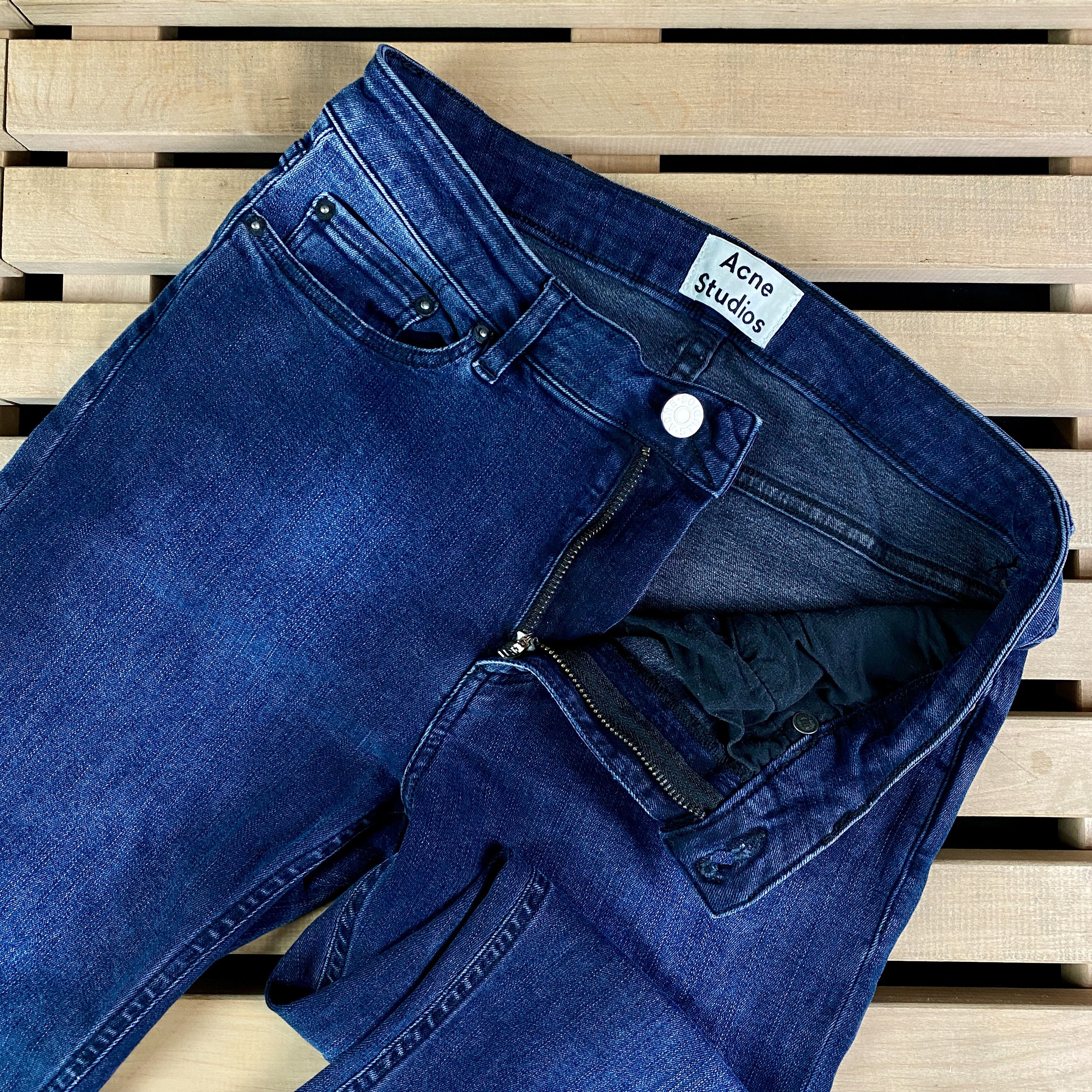 Acne Studios Women’s Denim Jeans Pants Acne Studios Size 27/32 Blue Size 27" / US 4 / IT 40 - 4 Thumbnail
