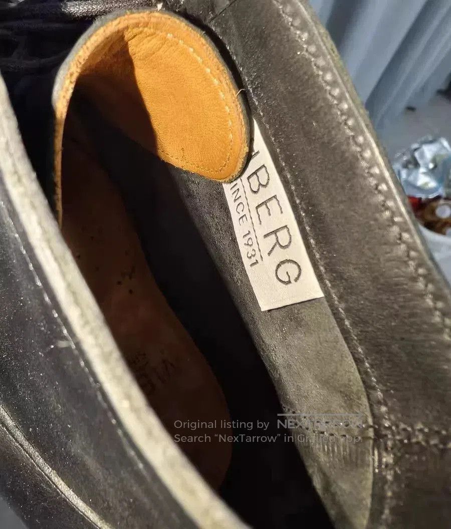 Viberg Viberg 2030 Black Horsehide Size 9. Size US 9 / EU 42 - 7 Thumbnail