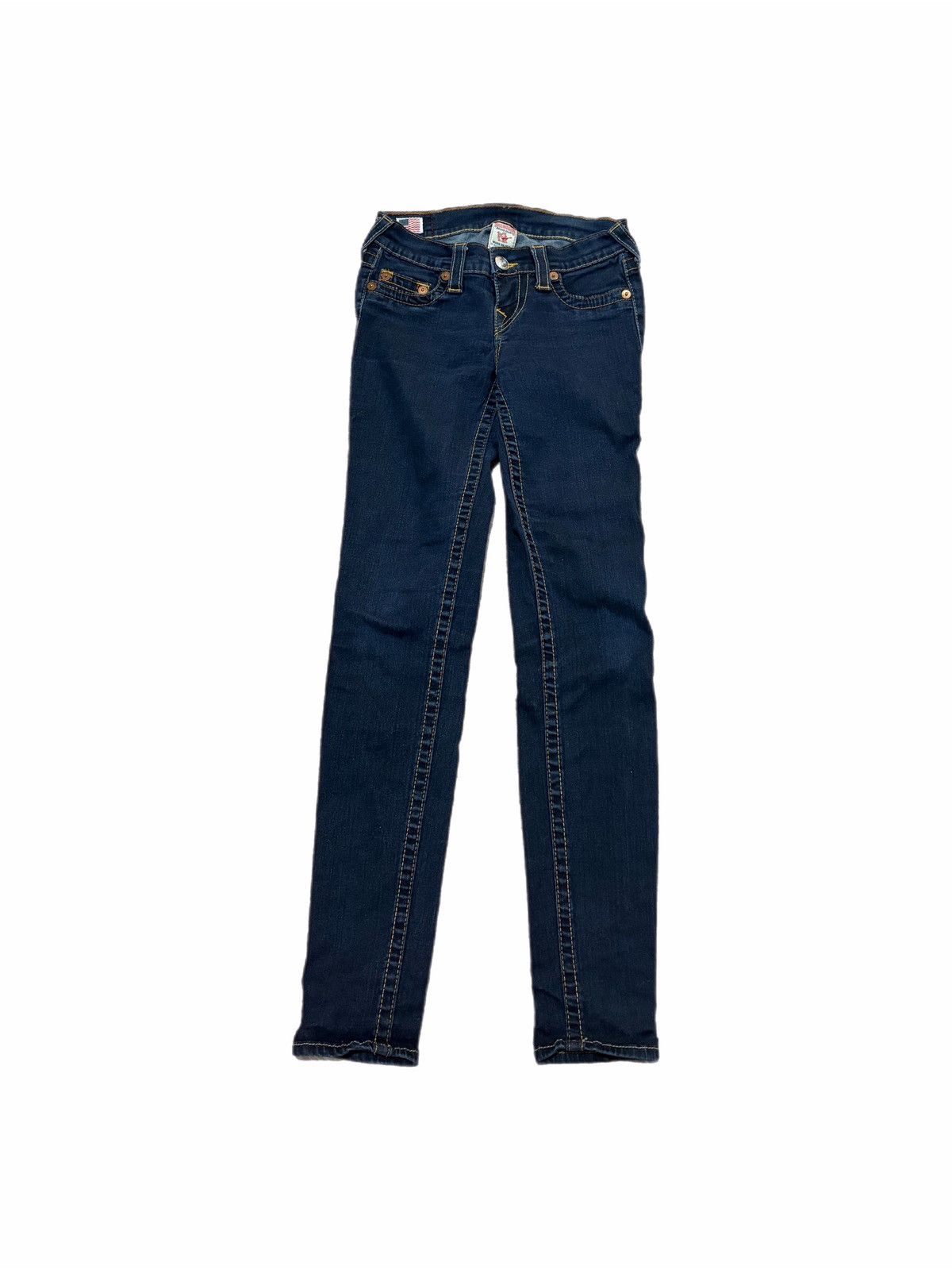 True Religion True Religion Jeans Skinny Made USA Casey Stretch Denim Size 26" / US 2 / IT 38 - 2 Thumbnail