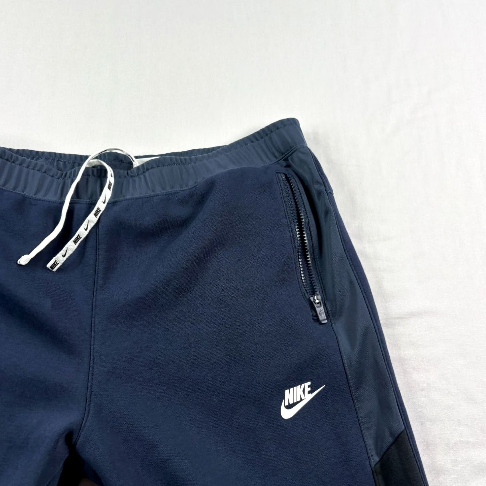 Nike Nike Club Fleece Jogger Sweatpants Mens 2XL Blue Tapered Lounge Stretch Size US 39 - 2 Thumbnail