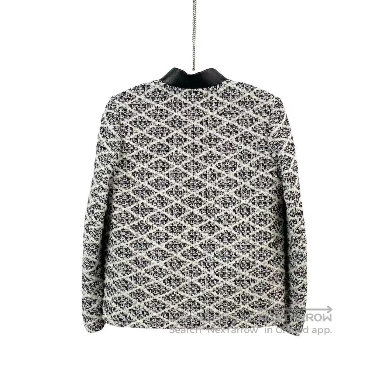 Louis Vuitton Louis Vuitton 24SS diamond full print stand-up collar leat Size XXS / US 00 / IT 34 - 2 Thumbnail