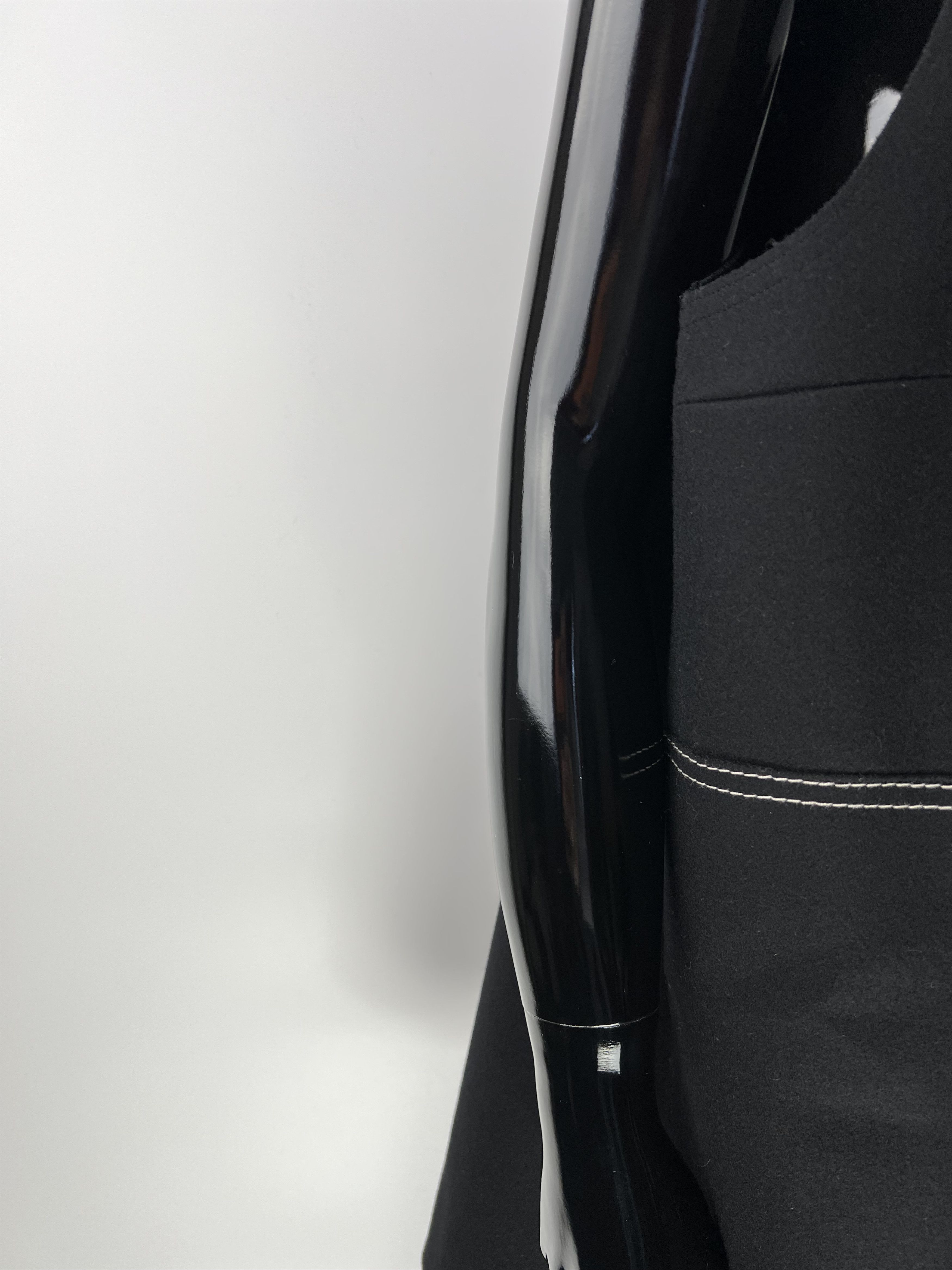 Cos COS Black Wool/Cashmere Pocket Short Dress Size EU44 Size XL / US 12-14 / IT 48-50 - 4 Thumbnail