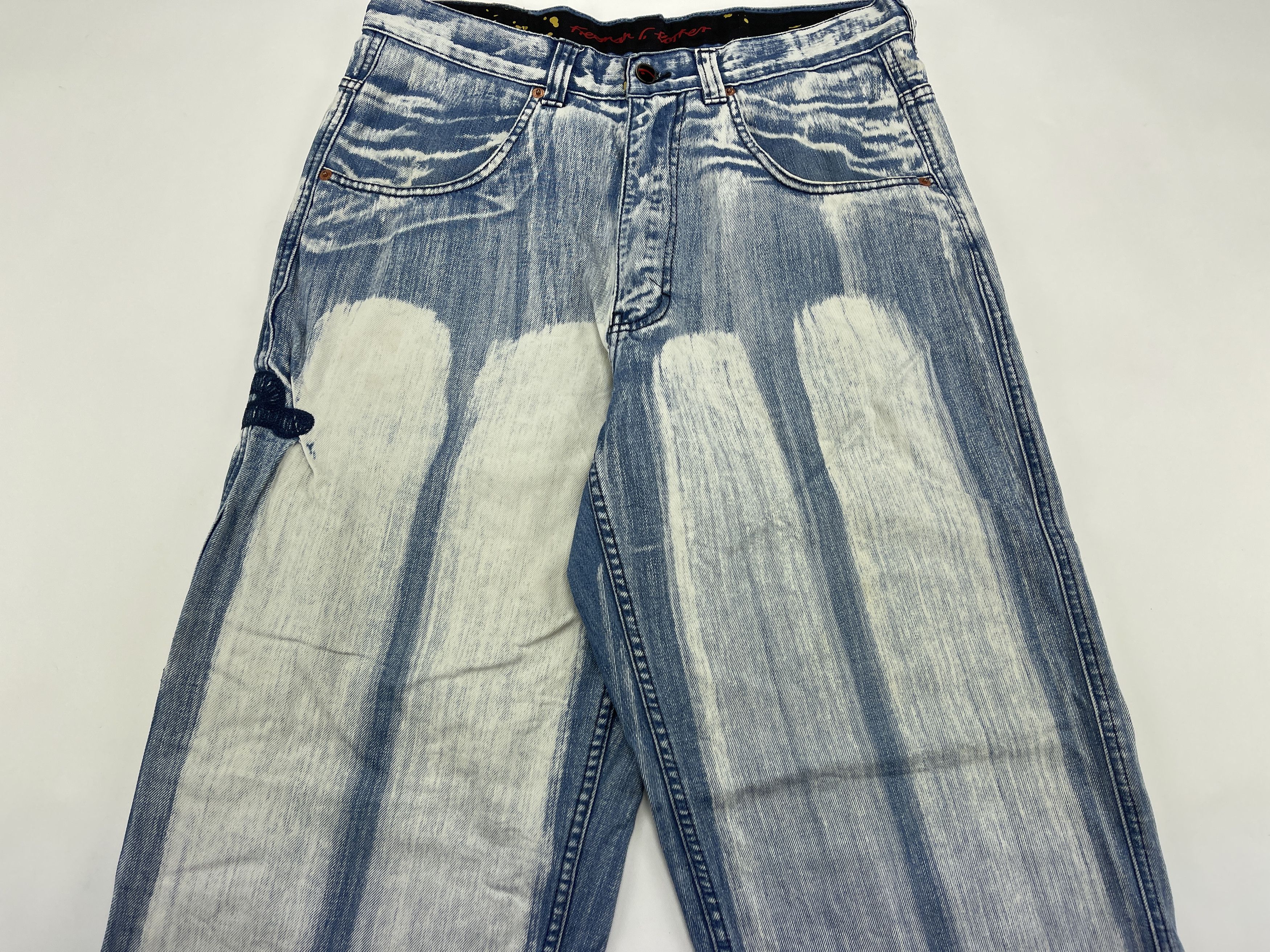 Freeman T. Porter Freeman T. Porter jeans, vintage hip hop baggy, acid wash 34 Size US 34 / EU 50 - 8 Thumbnail