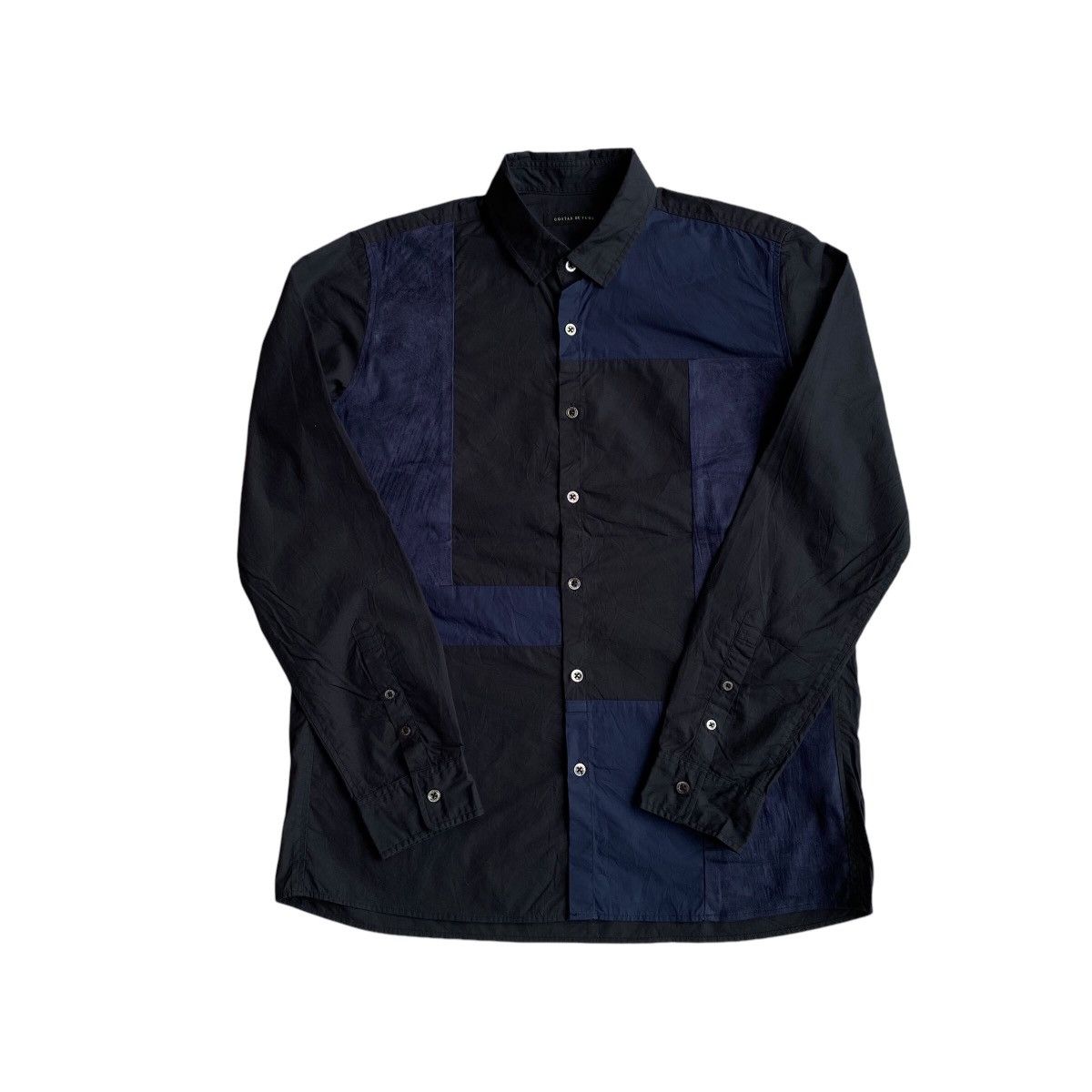 GOSTAR DE FUGA × Japanese Brand Gostar De Fuga Patchwork Button Up Shirts Size US S / EU 44-46 / 1 - 3 Thumbnail