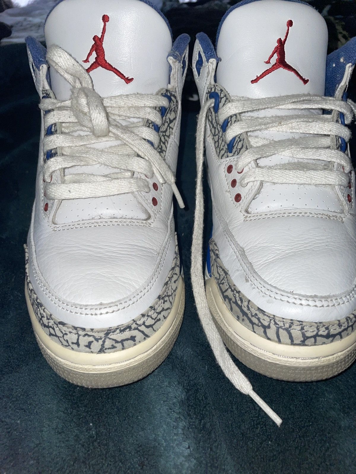 Jordan Brand True Blue 3s Size US 8 / EU 41 - 1 Thumbnail