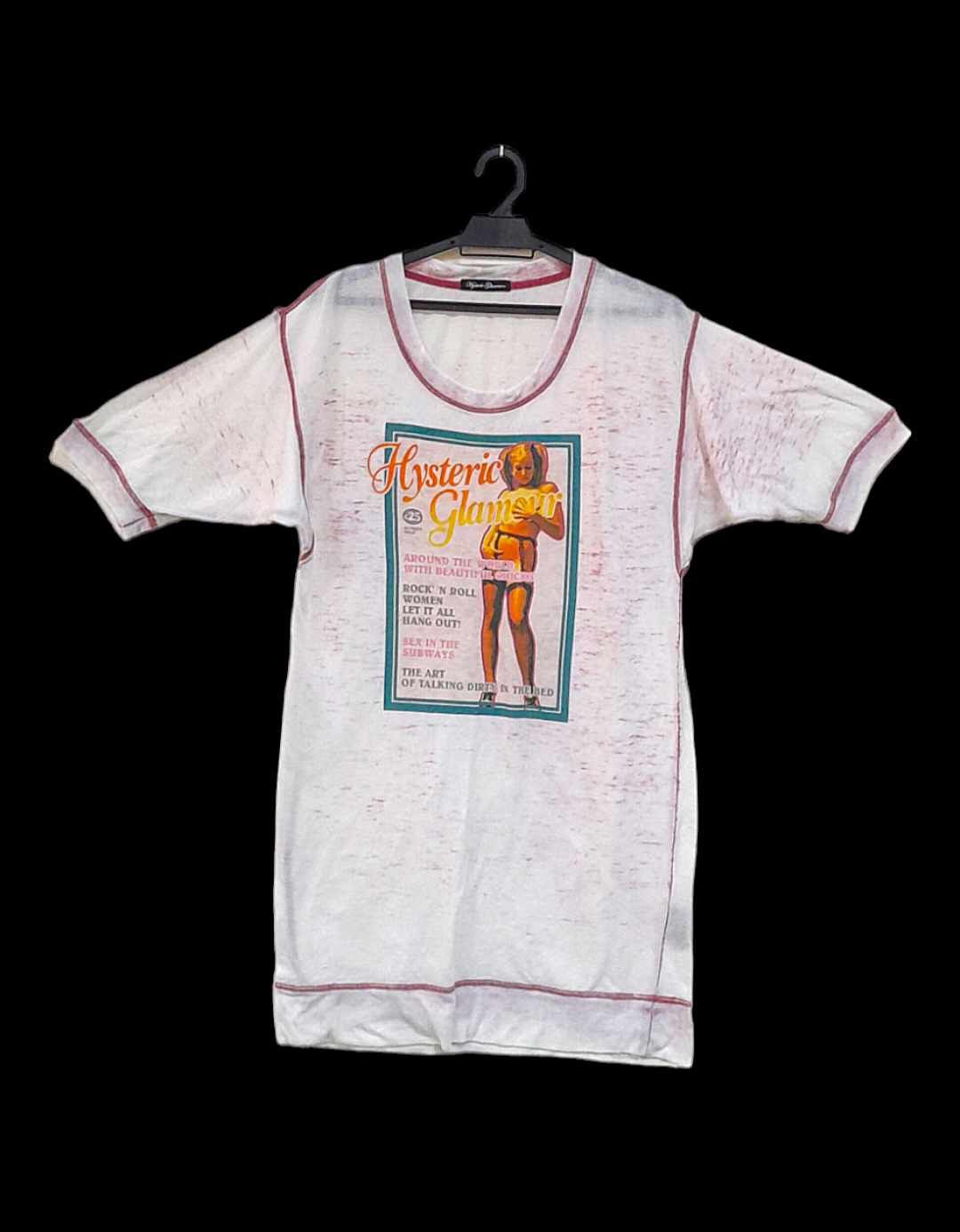 Hysteric Glamour × Japanese Brand × Vintage Hysteric Glamour T Shirt Size ONE SIZE - 1 Thumbnail
