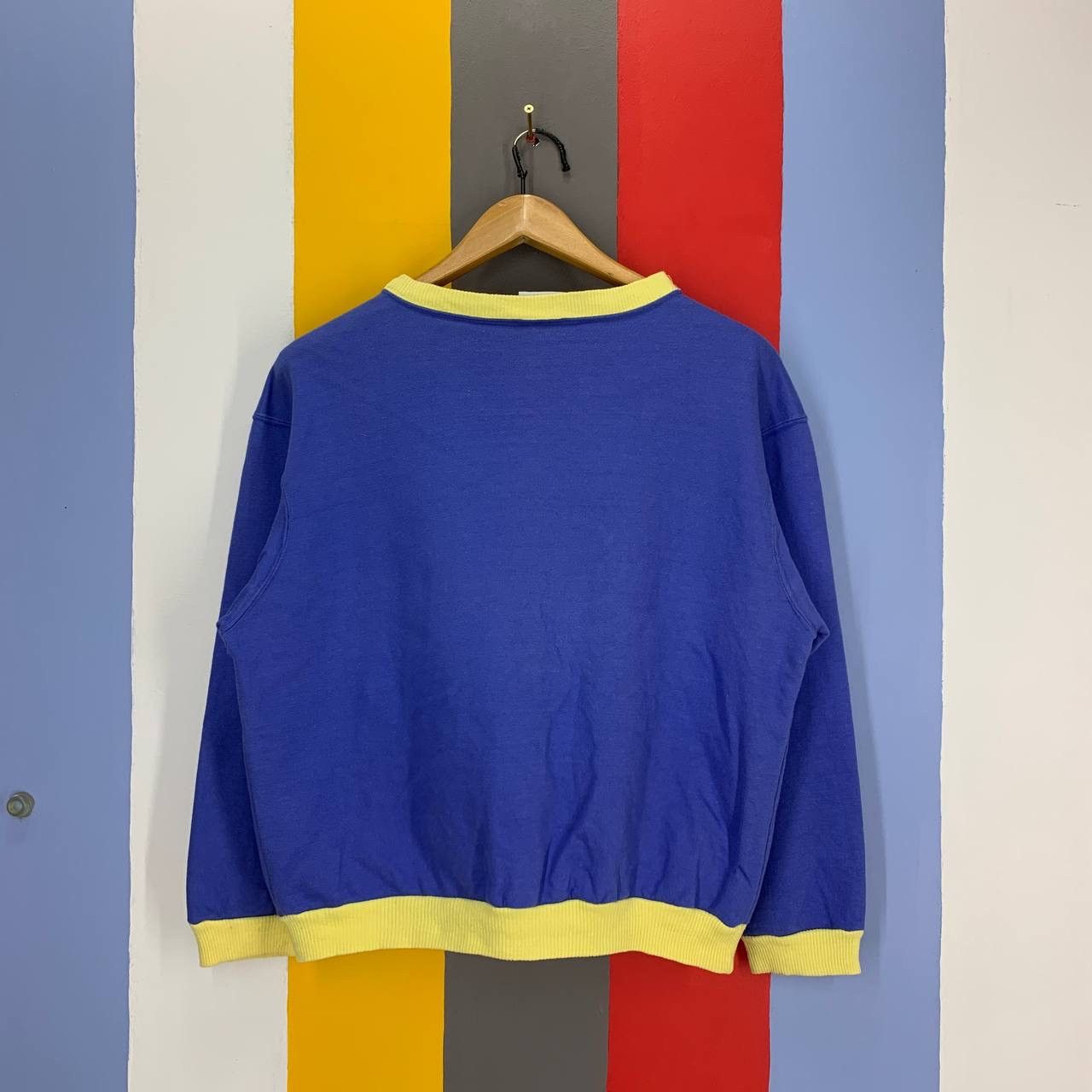 Reebok 90s Vintage REEBOK Rare Design Sweatshirt #2405-13x Size US M / EU 48-50 / 2 - 10 Thumbnail