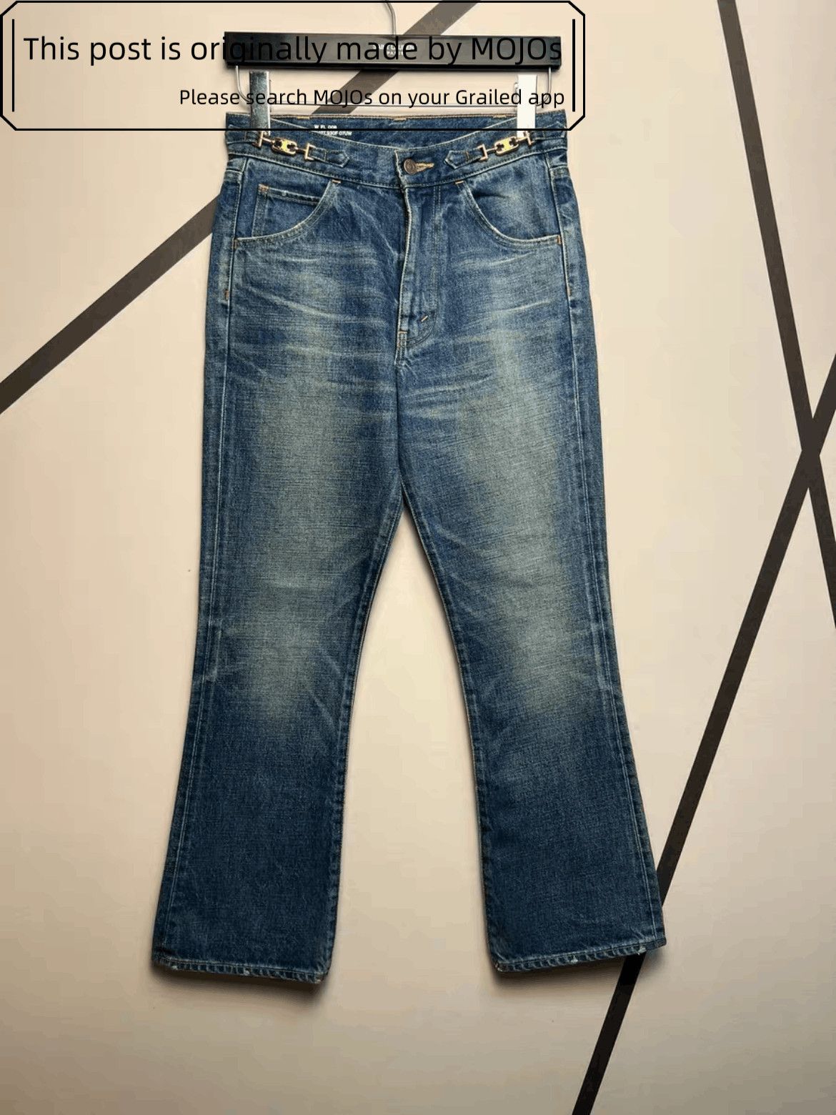 Celine Sz 27 Celine 20AW Dylan Denim mojos921823 Size US 27 - 1 Thumbnail