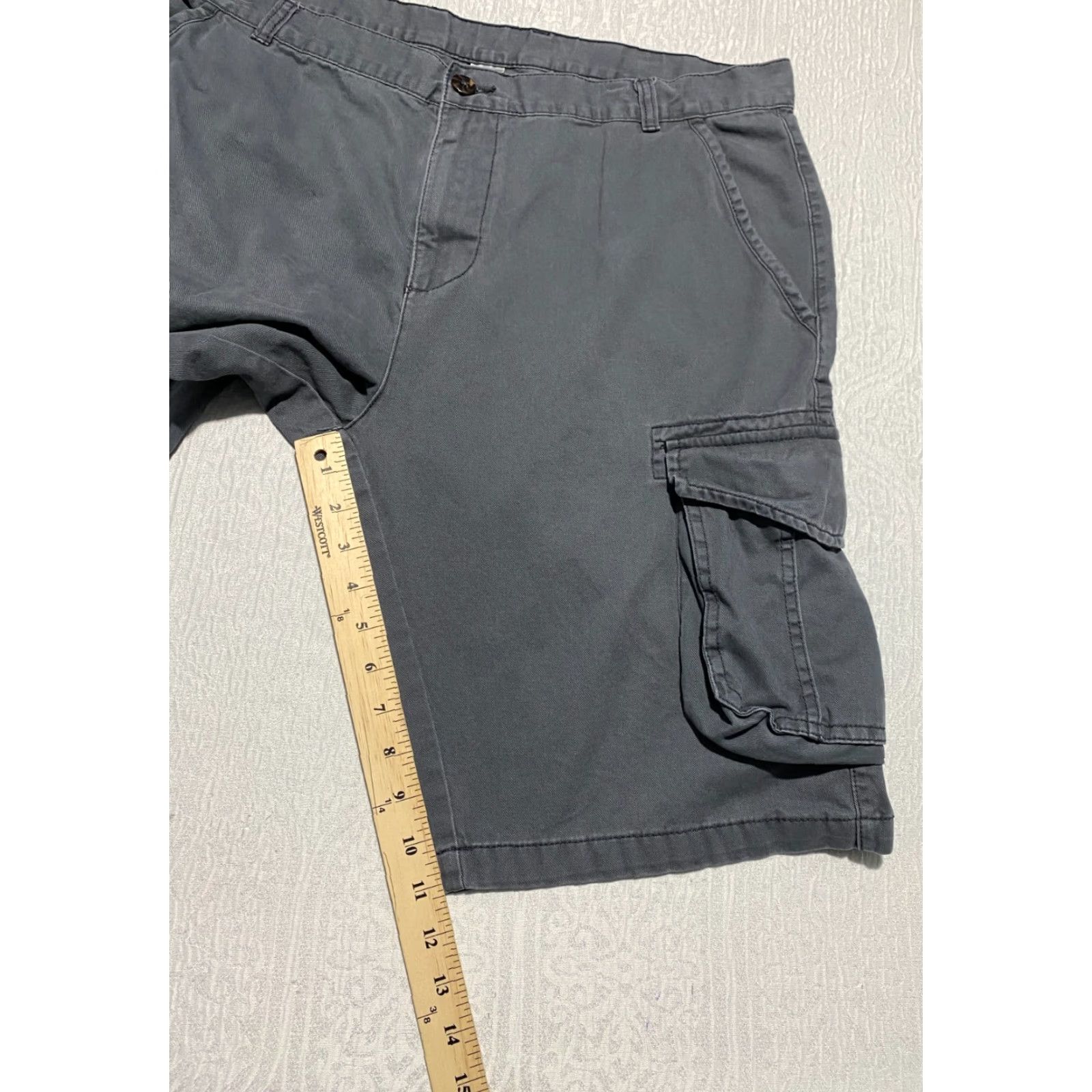 Vintage Royal Class Cargo Shorts Men's L Gray Size US 33 - 6 Thumbnail