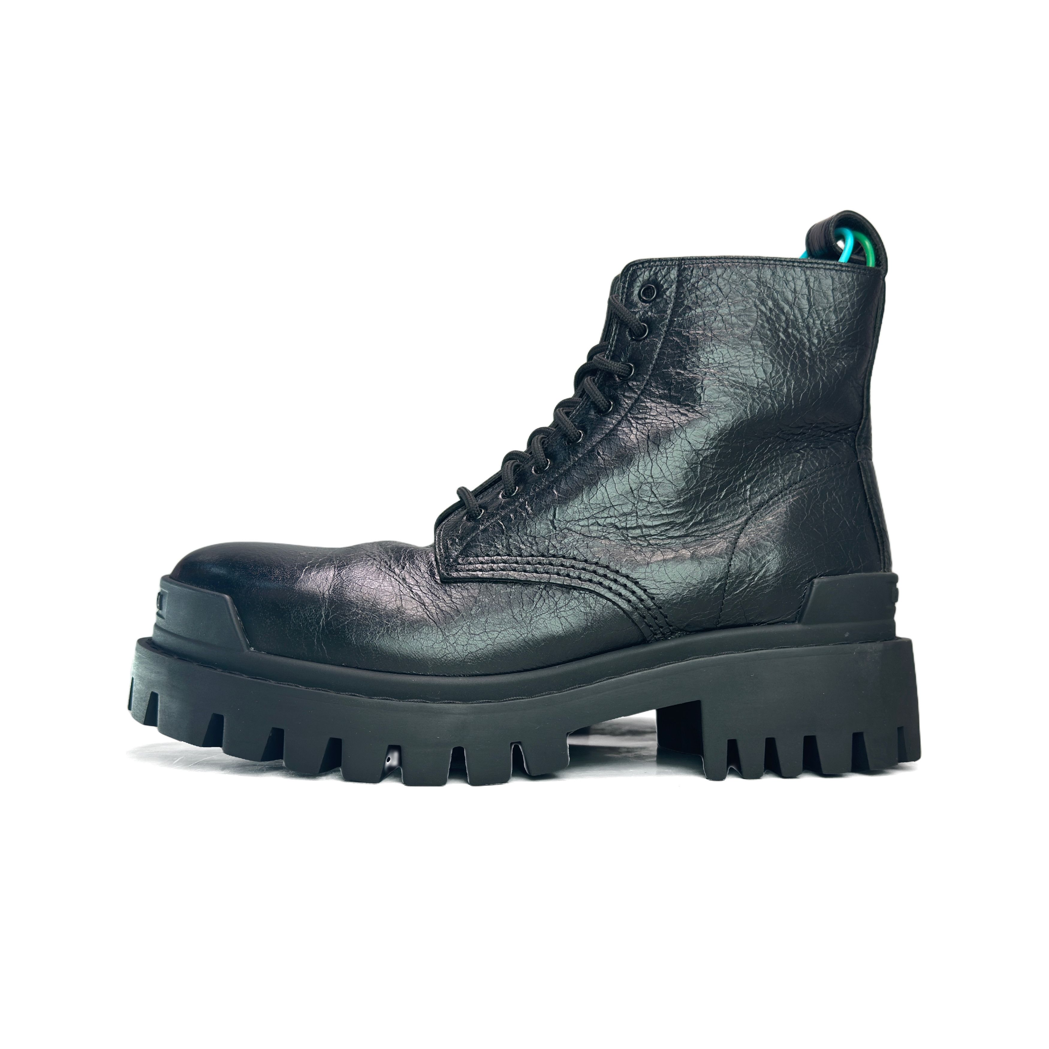 Balenciaga Balenciaga Strike Leather Boots Size 8 Size US 8 / EU 41 - 1 Thumbnail
