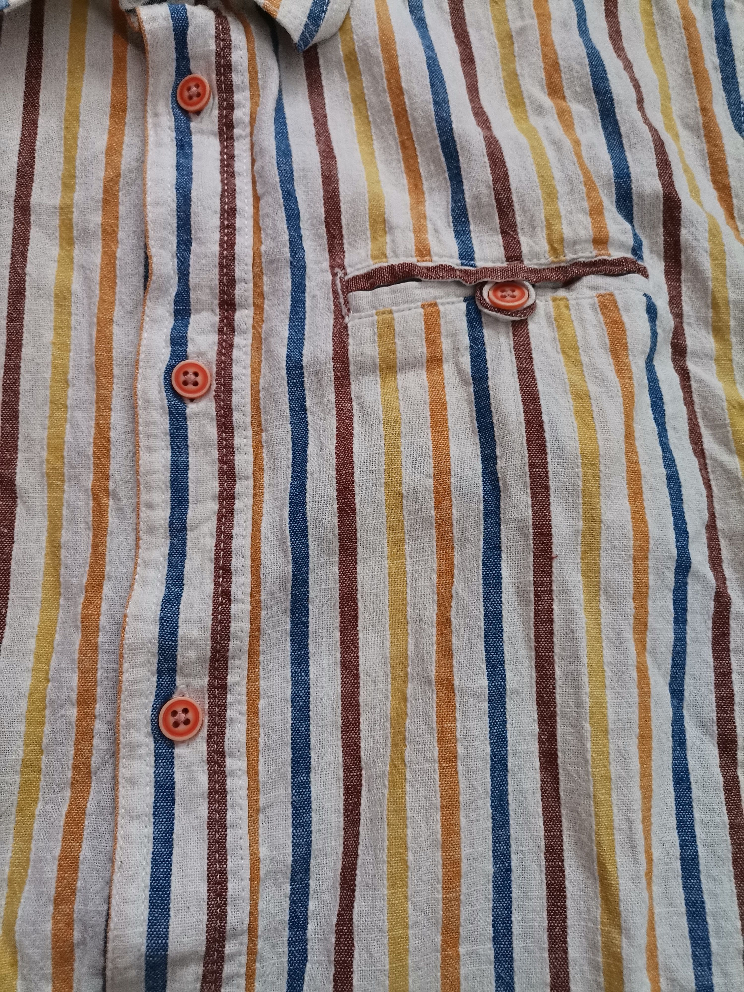 Vintage Tom Striped Shirt Size US M / EU 48-50 / 2 - 2 Thumbnail