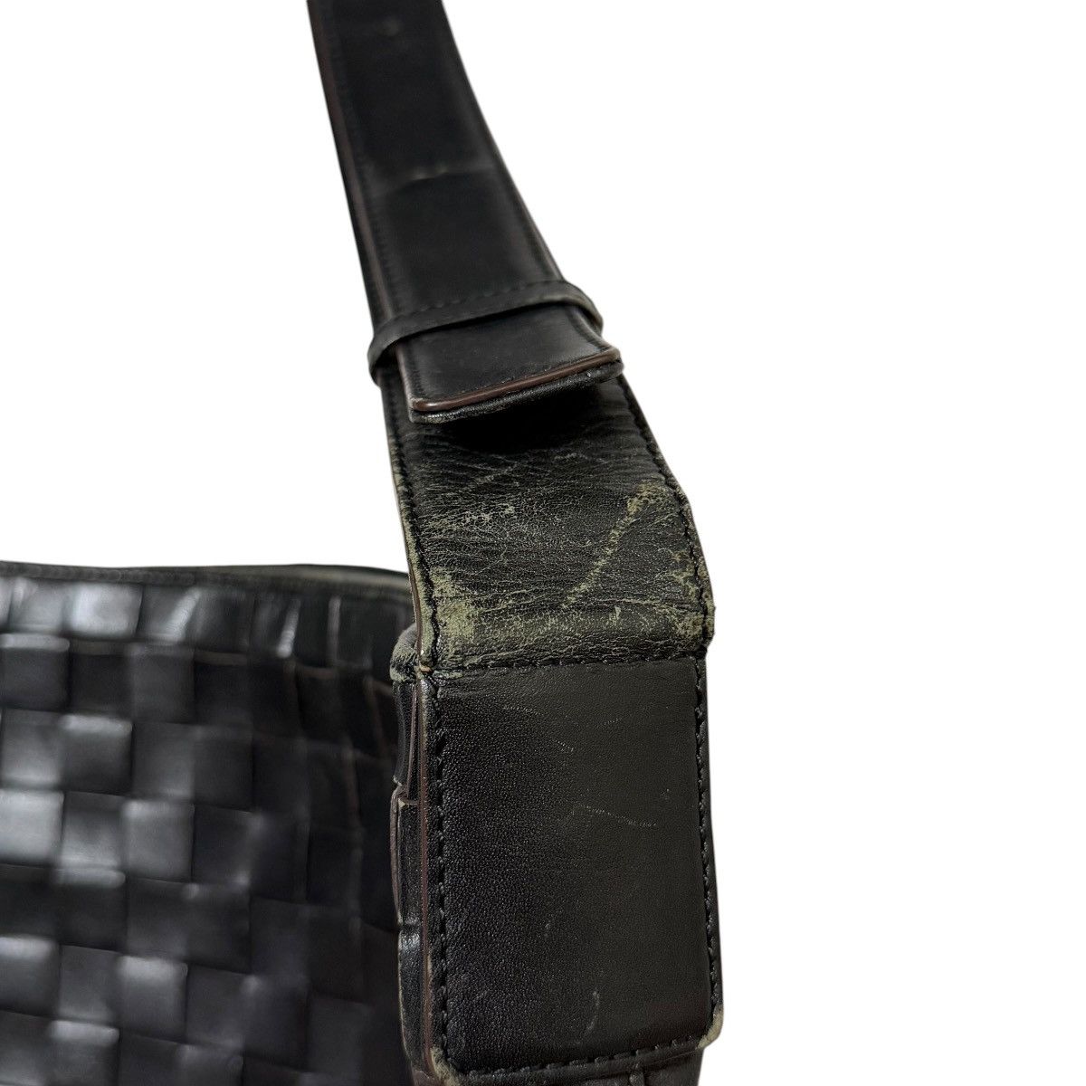 Issey Miyake 762 90s ISSEY MIYAKE IM PRODUCT bag woven leather shoulder Size ONE SIZE - 21 Thumbnail