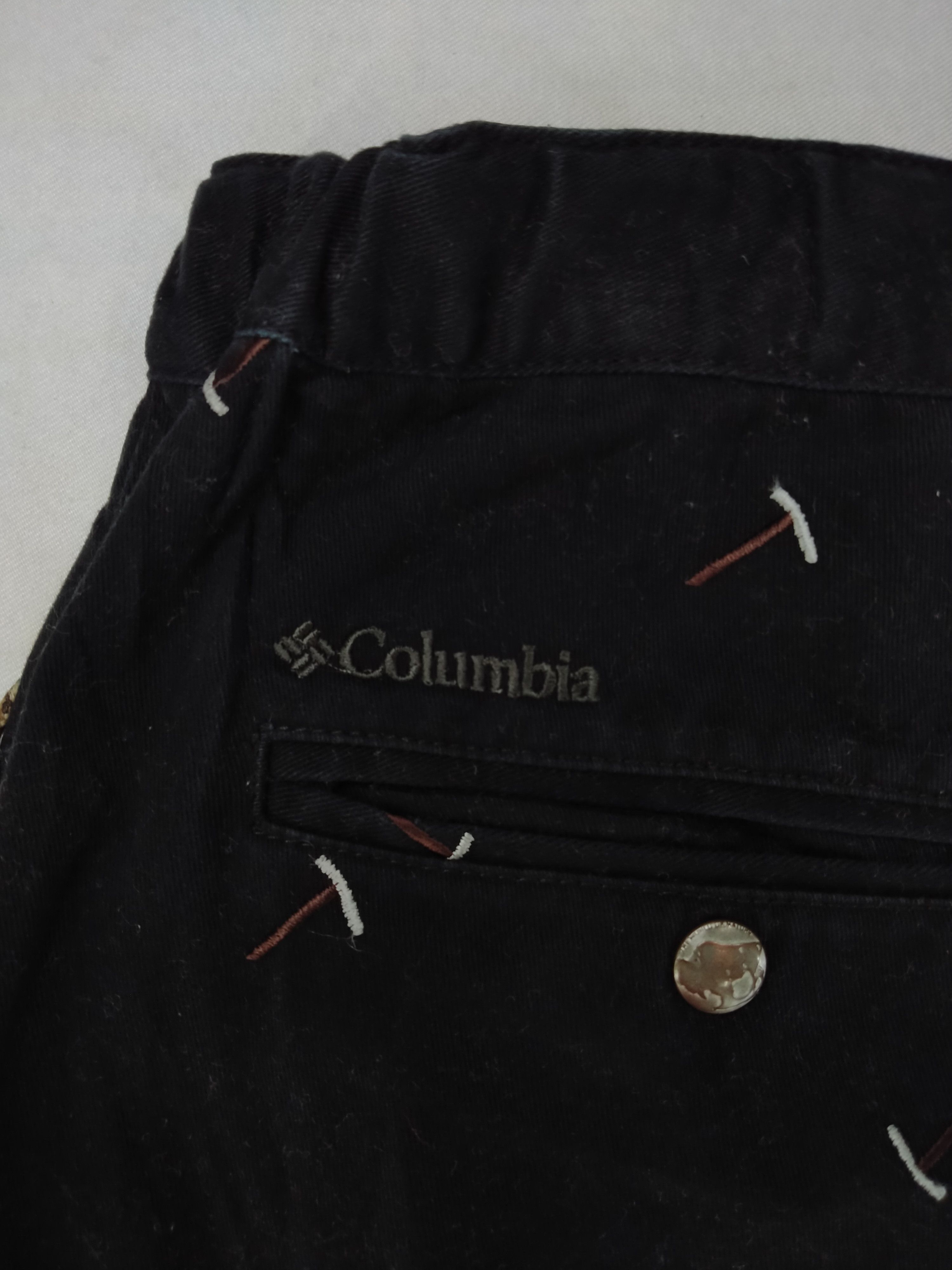 Japanese Brand Columbia Embroidery Cargo Multi Pocket Pants 31 x 33 -CP129 Size US 31 - 14 Thumbnail