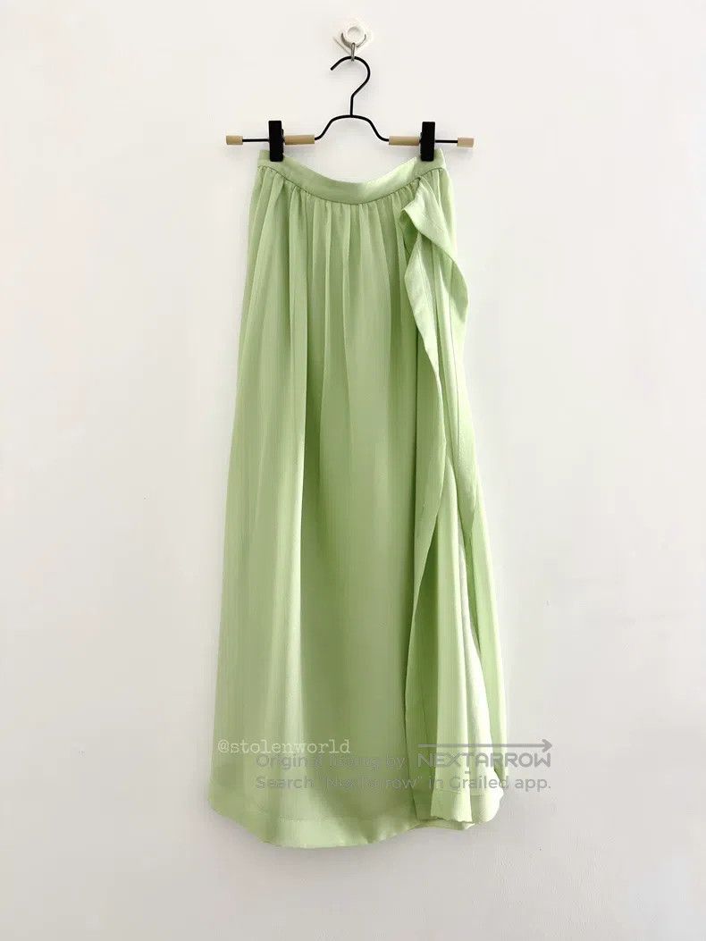 Comme des Garcons Comme Des Garcons size S Emerald Green Double-layer Tulle S Size 23" - 1 Thumbnail