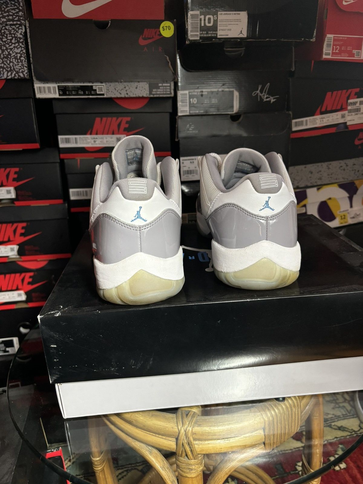 Jordan Brand Jordan 11 low cement grey size 14 Size US 14 / EU 47 - 4 Thumbnail