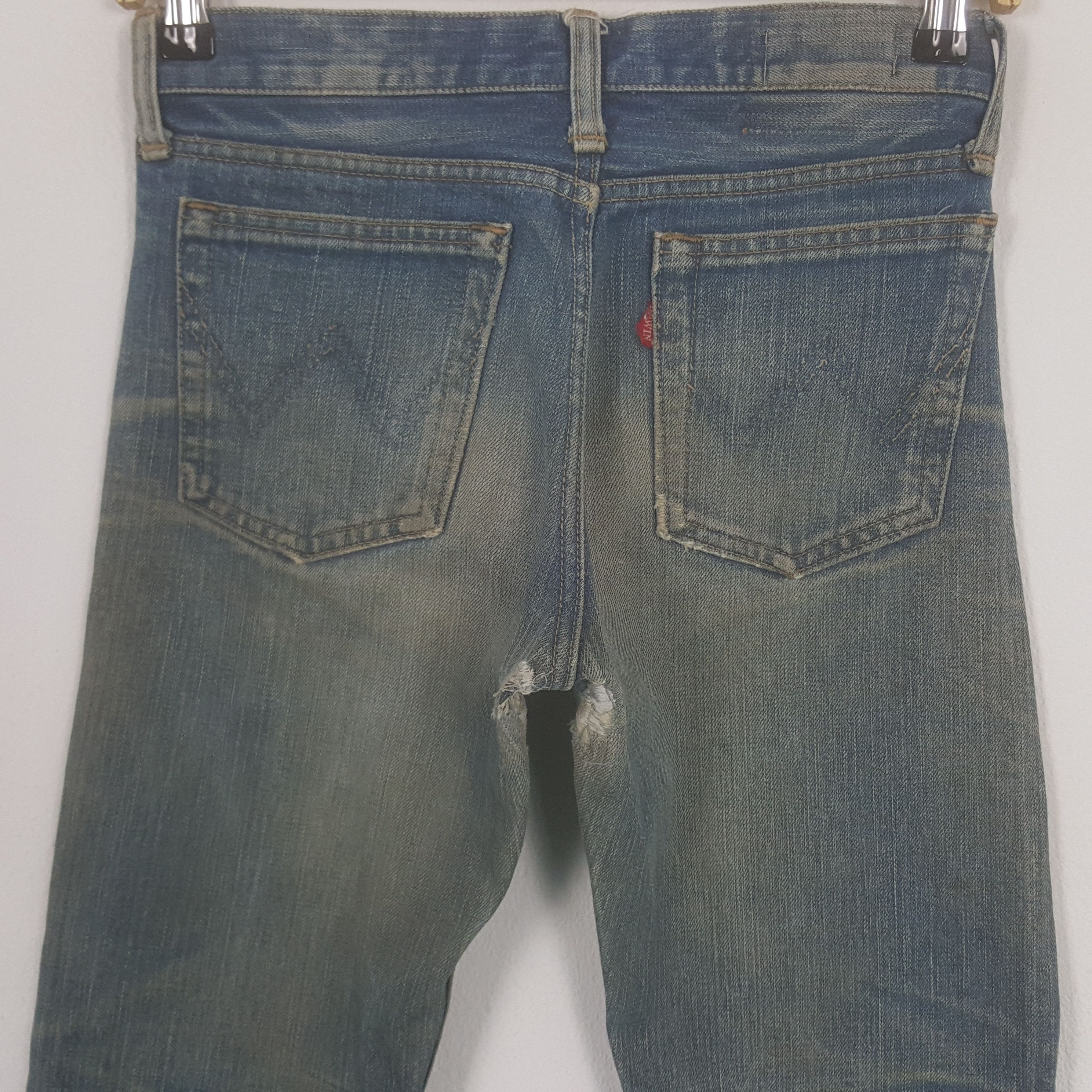 Edwin × Vintage Vintage Edwin American Distressed Style Denim Jeans Size US 26 / EU 42 - 5 Thumbnail