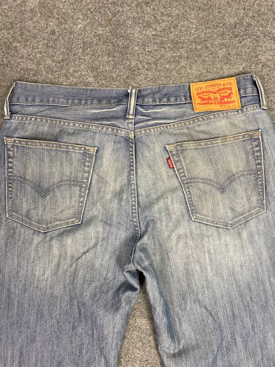 Levi's levis 514 paint splatter denim nice design Size US 36 / EU 52 - 3 Thumbnail