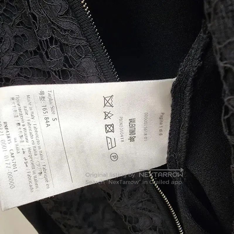 Valentino Valentino Black Knit Cardigan for Women . Size S / US 4 / IT 40 - 5 Thumbnail