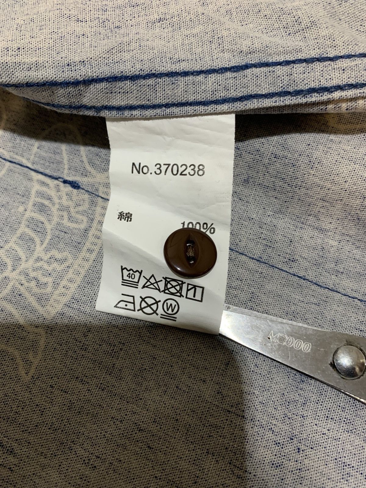 go slow caravan Go Slow Caravan Button Ups Denim Shirt Size US L / EU 52-54 / 3 - 8 Thumbnail