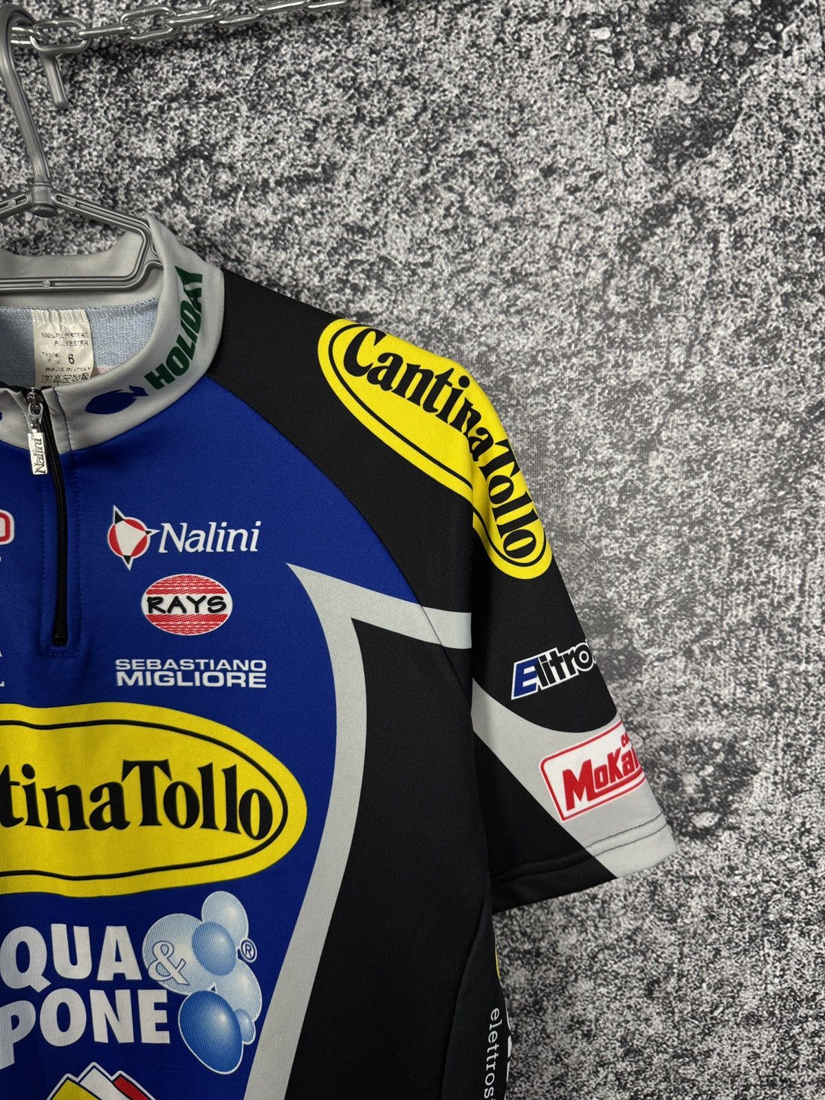 Other Nalini 1/4 Zip Cycling Jersey Italy Cantina Tollo Size 6 Size US M / EU 48-50 / 2 - 3 Thumbnail