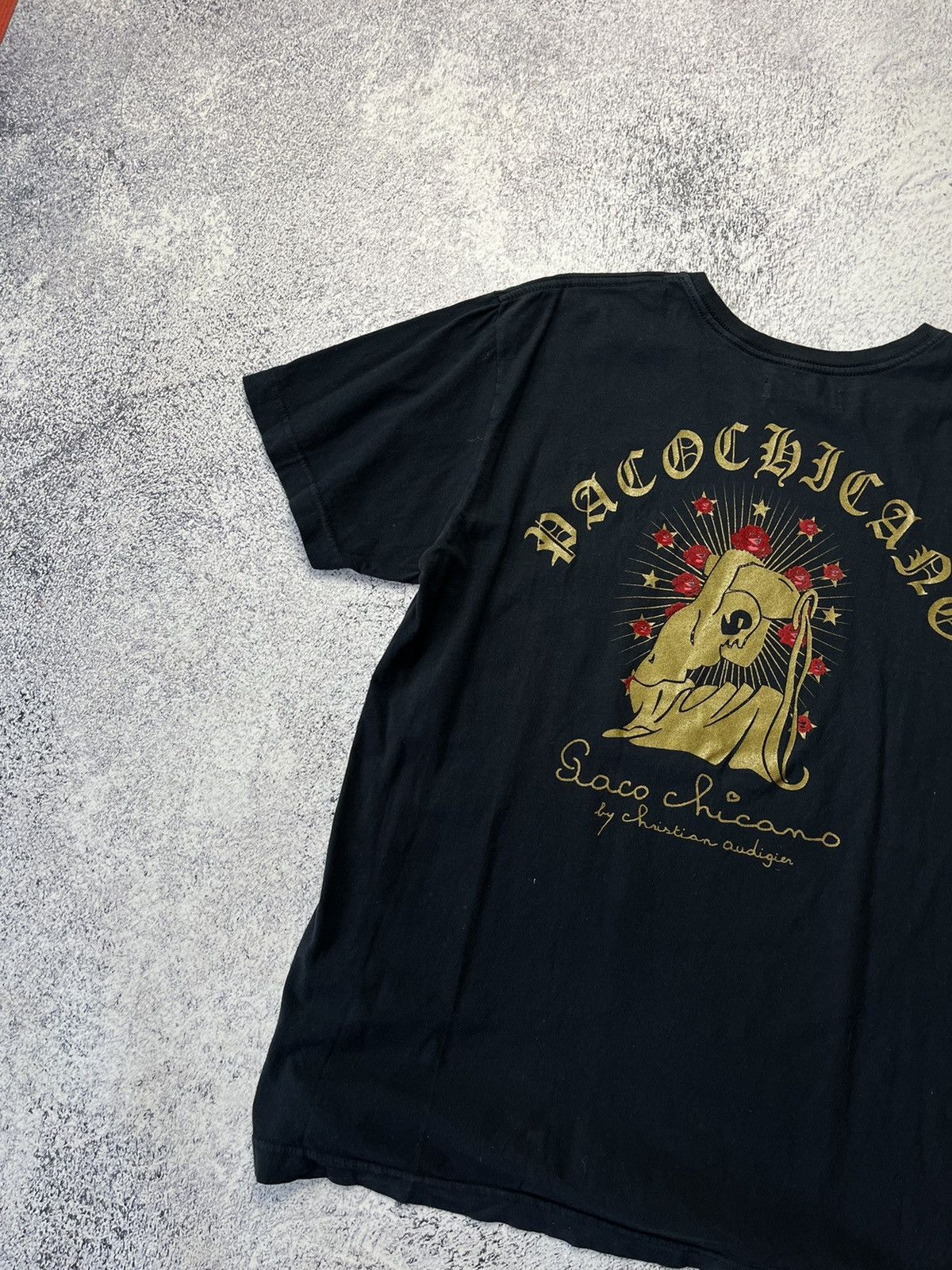 Christian Audigier Christian Audigier Paco Chicano t shirt Lion big logo Size US L / EU 52-54 / 3 - 16 Thumbnail