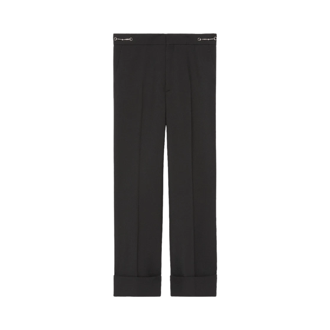 Gucci o1la5ras0526 Wool Pants in Black Size 27" / US 4 / IT 40 - 1 Preview