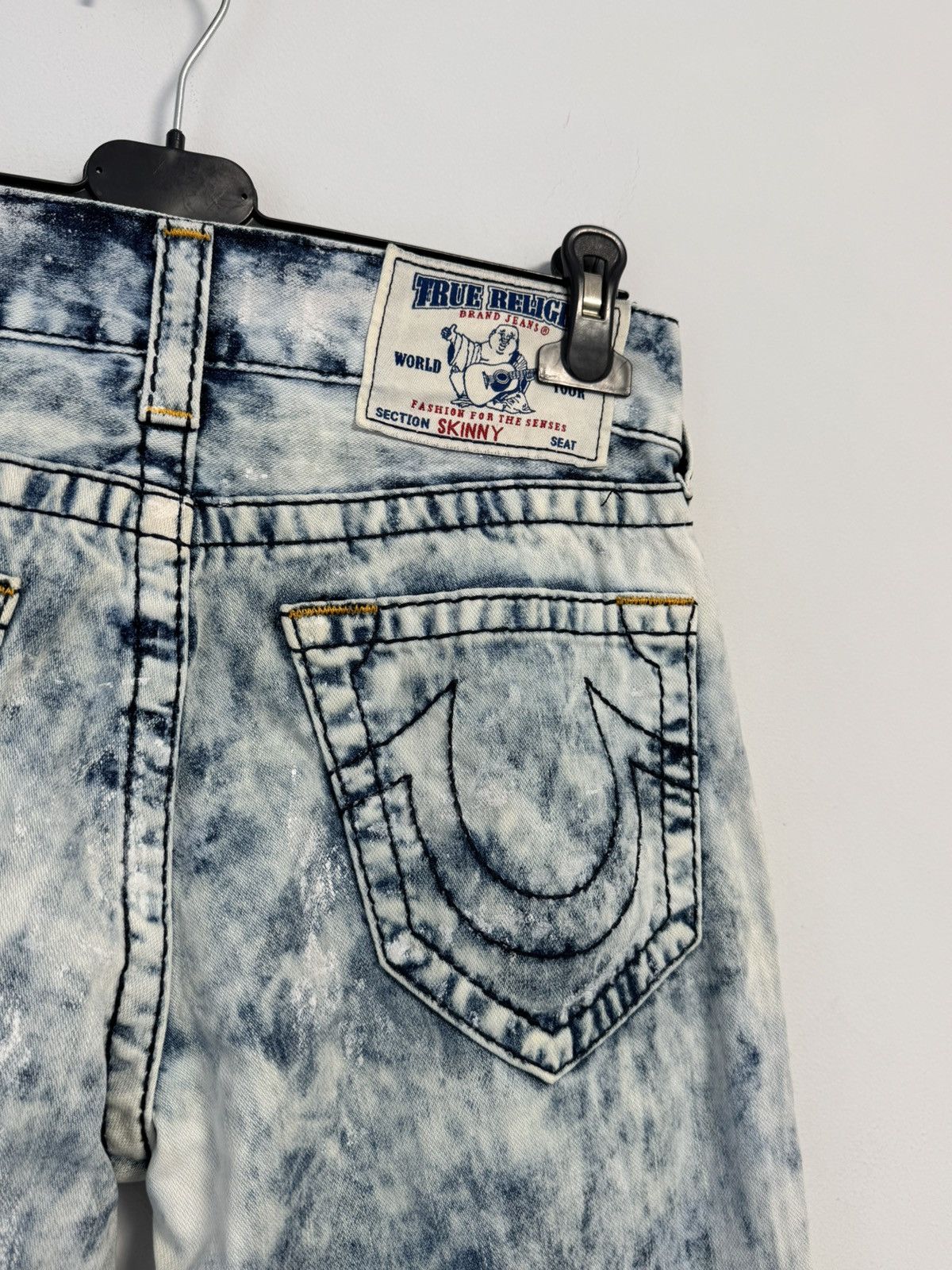 True Religion True Religion Vintage Y2K style pants Skinny BIG LOGO Size US 30 / EU 46 - 6 Thumbnail