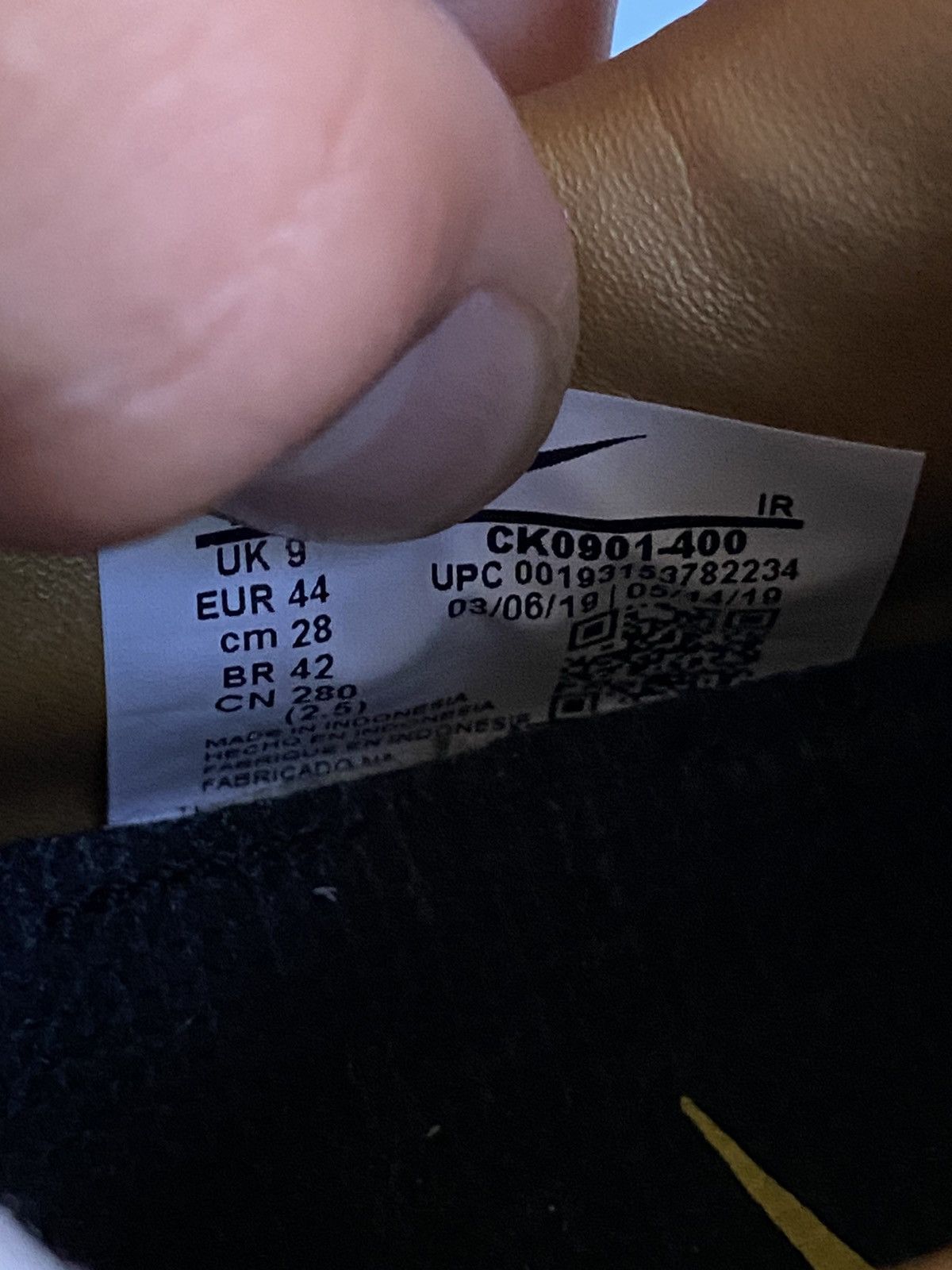 Nike Nike Tailwind IV SNS Anniversary Size US 11 / EU 44 - 13 Thumbnail