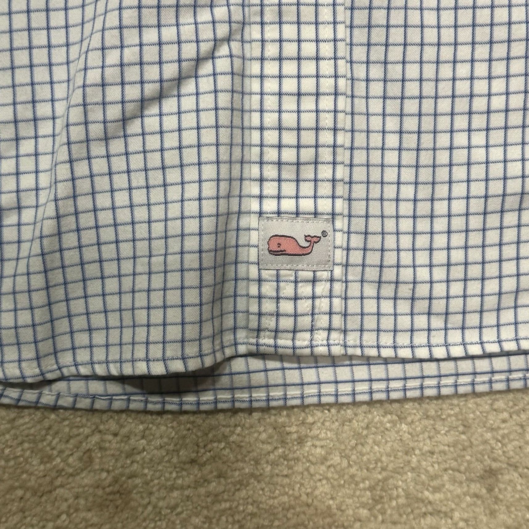 Vineyard Vines Vineyard Vines Murray Shirt Button-Up Shirt Men XL Blue White Check Murray Shirt Size US XL / EU 56 / 4 - 4 Thumbnail