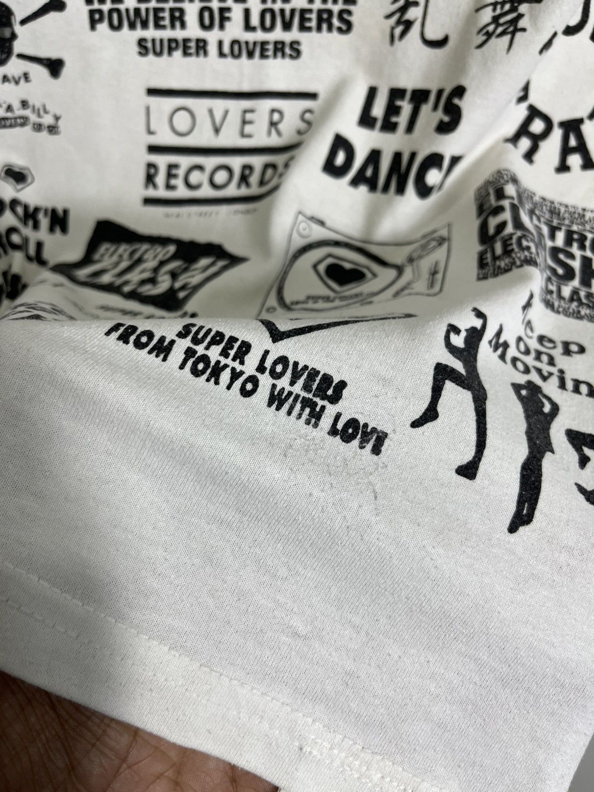 Super Lovers Vintage SuperLovers Lovers Rock tshirt Size US S / EU 44-46 / 1 - 4 Thumbnail