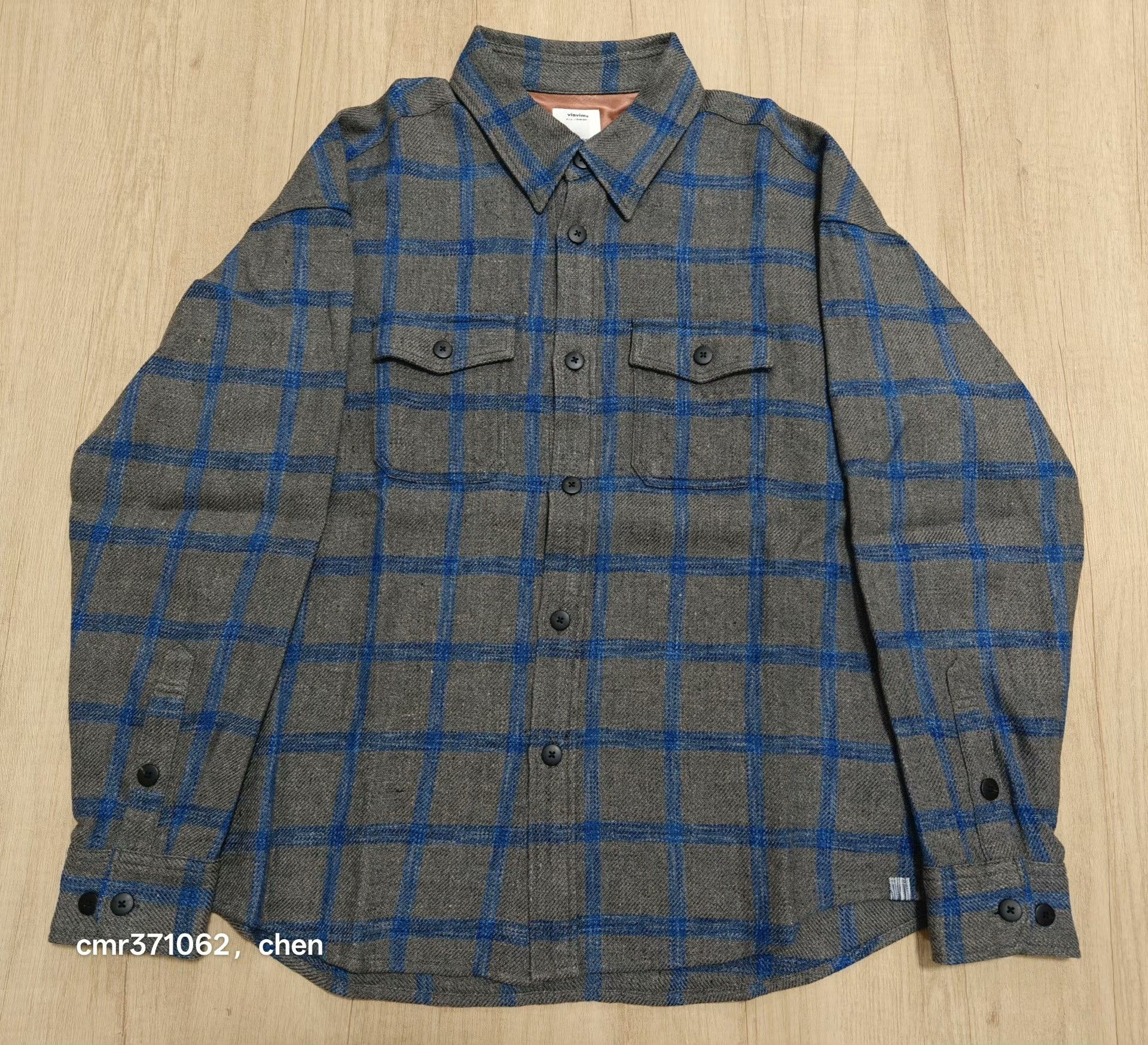 VISVIM 25SS LUMBER CHECK L/S