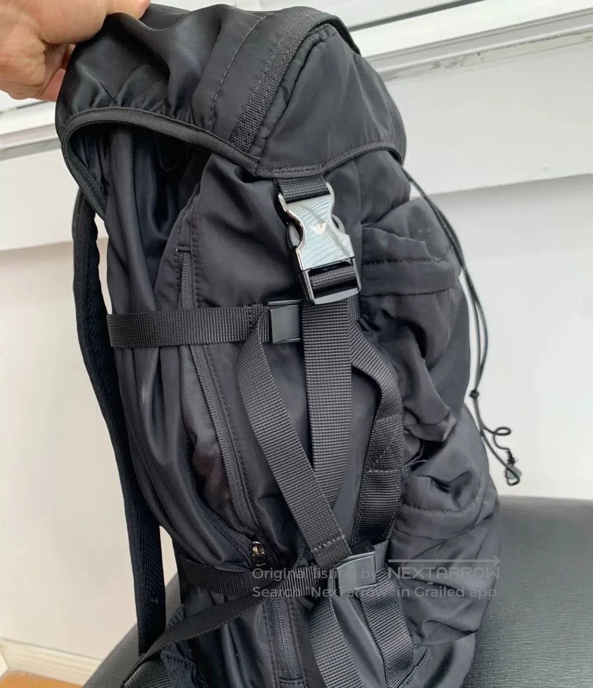 Armani ARMANI Nylon Backpack. Size ONE SIZE - 4 Thumbnail