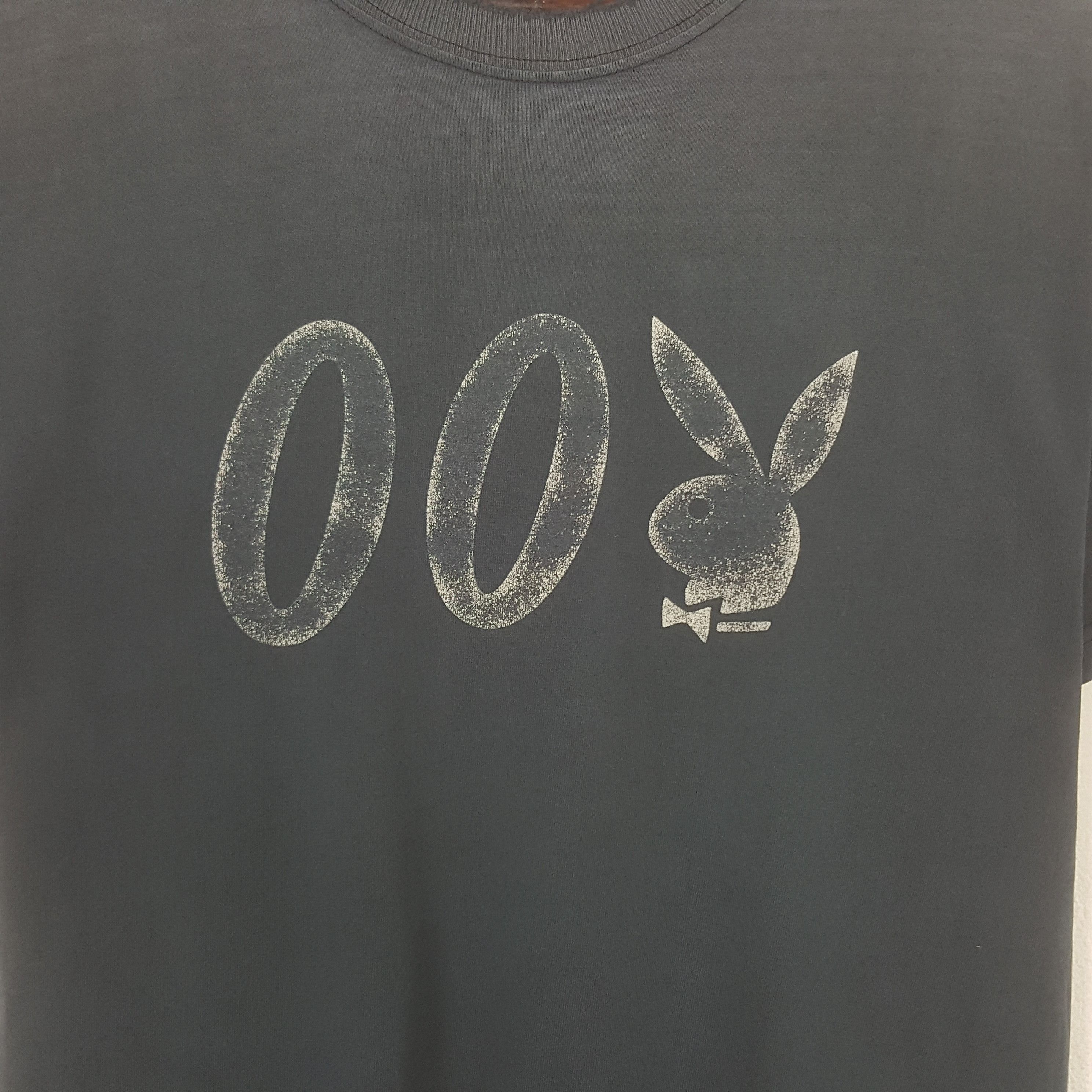 Playboy Vintage Playboy Distressed 007 Tshirt Size US M / EU 48-50 / 2 - 2 Thumbnail
