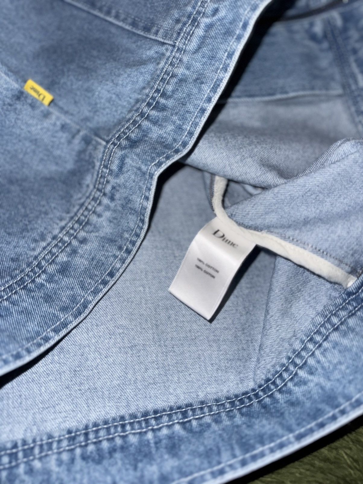 Dime [L] DIME 21SS Denim Chore Jacket Indigo Size US L / EU 52-54 / 3 - 6 Thumbnail