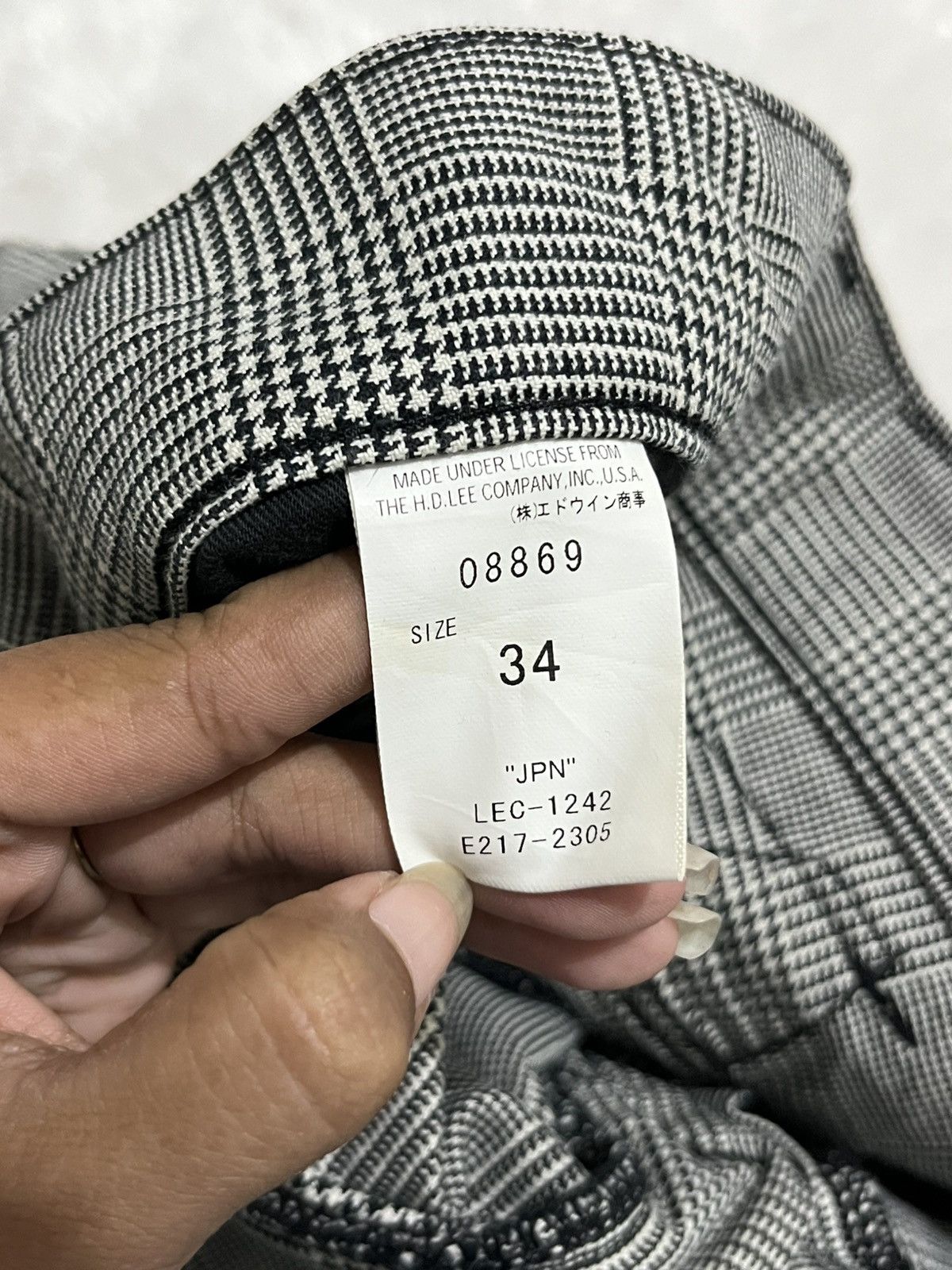 Other Lee Riders Plaid Buckle Cargo Pants Multi Pocket Size US 36 / EU 52 - 13 Thumbnail