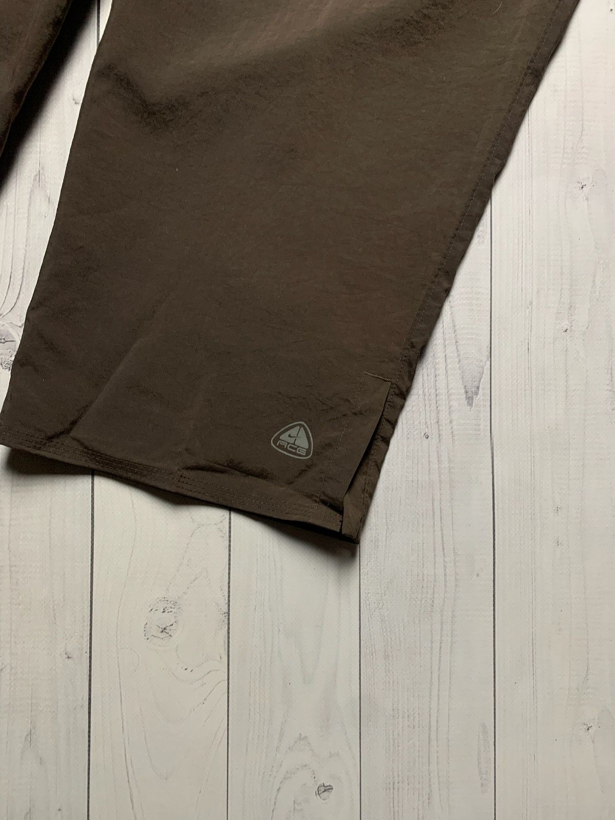 Nike × Nike ACG × Vintage Vintage Nike ACG brown shorts women size XL Size 34" / US 12 / IT 48 - 2 Thumbnail