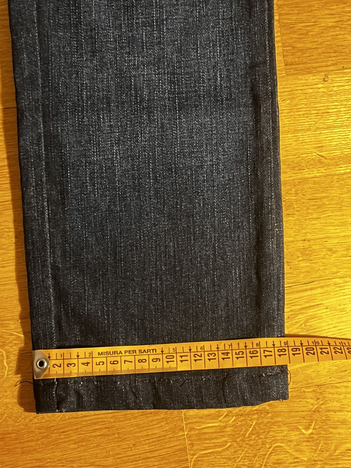 Dolce & Gabbana D&G Dolce & Gabbana Archive "Gold Logo" Jeans y2k Size 33" - 8 Thumbnail