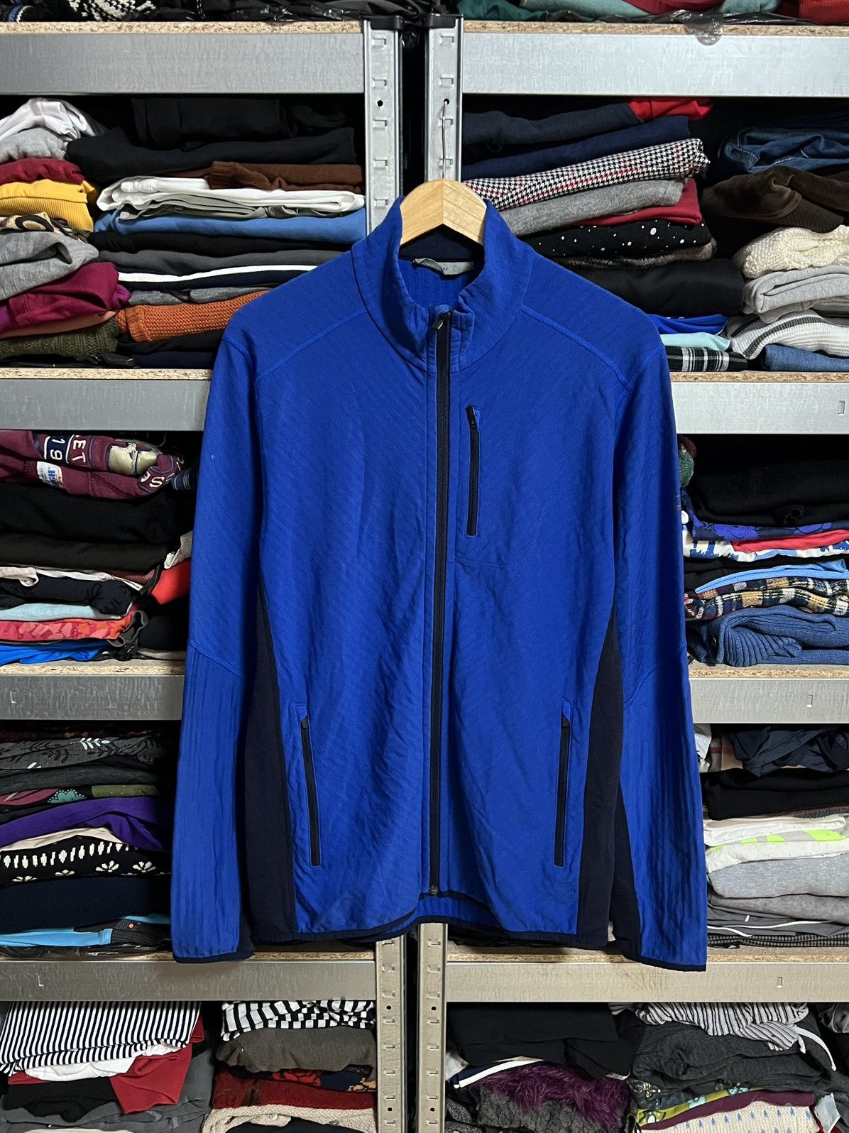 Icebreaker Icebreaker 260 Full Zip Long Sleeve Wool Pullover Size L Size US L / EU 52-54 / 3 - 1 Thumbnail