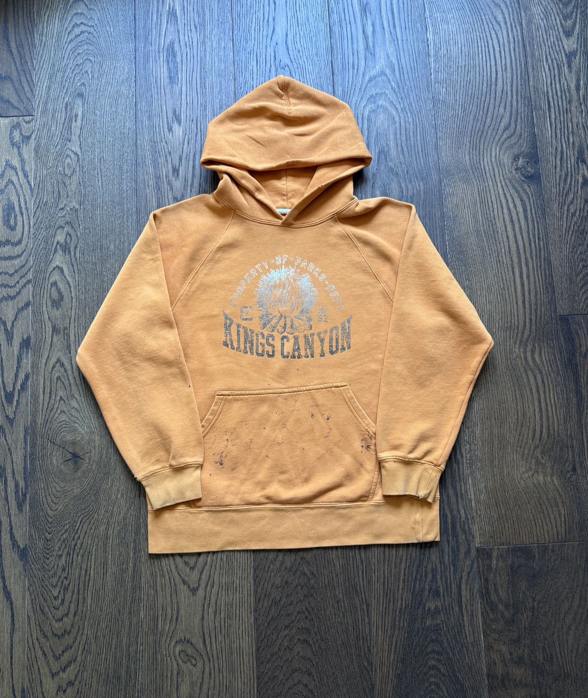 Vintage Vintage Kings Canyon Distressed Hooded Sweatshirt Hoodie Size US M / EU 48-50 / 2 - 1 Thumbnail